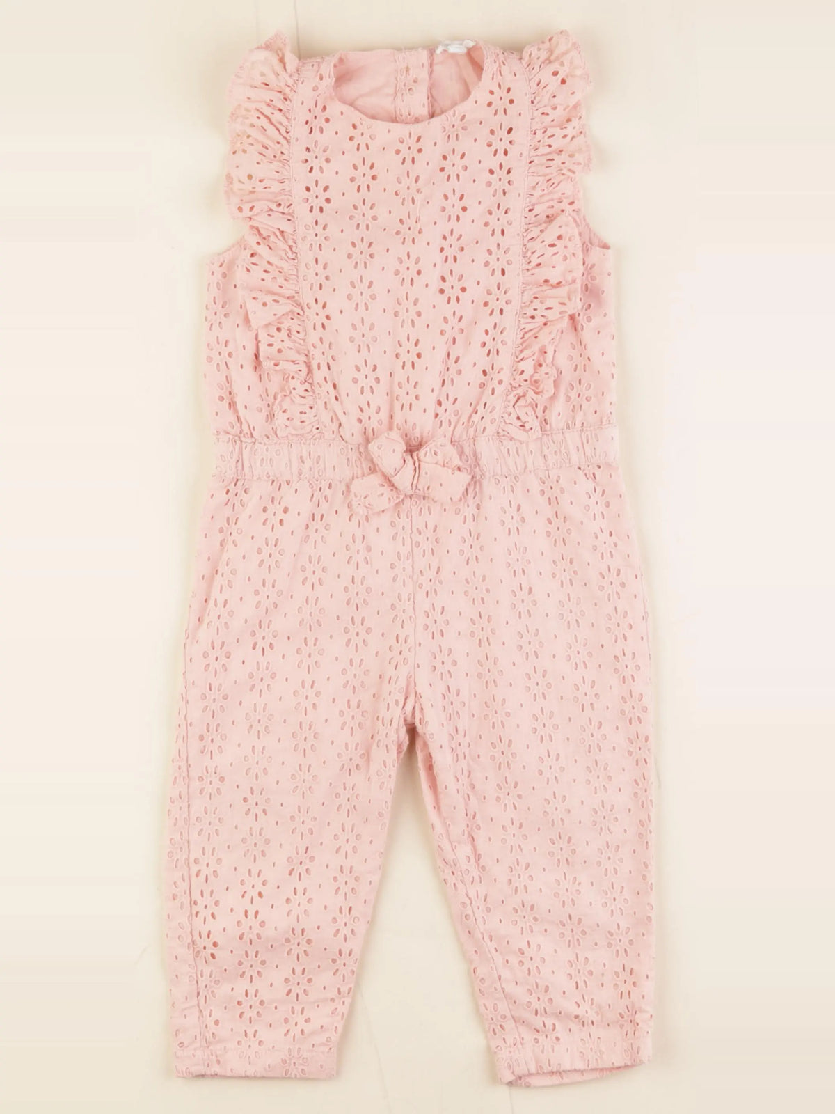 Vertbaudet - salopette rose - 2 ans