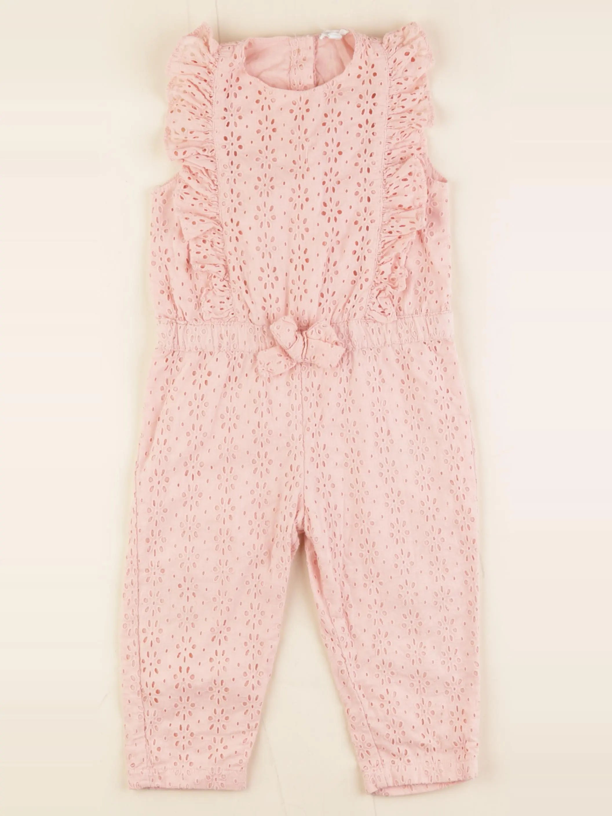 Vertbaudet - salopette rose - 2 ans