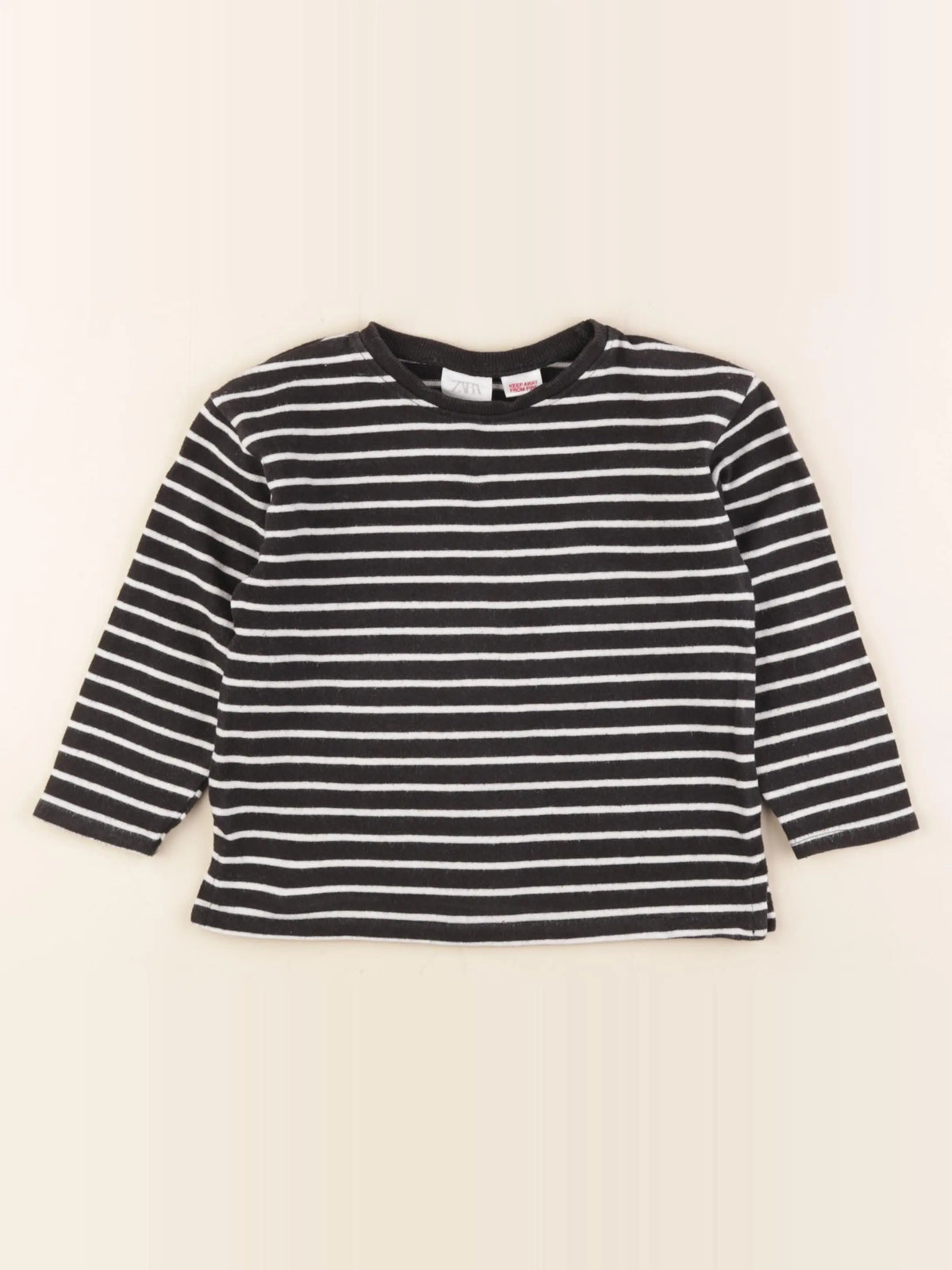 Zara - tee-shirt bleu - 2/3 ans