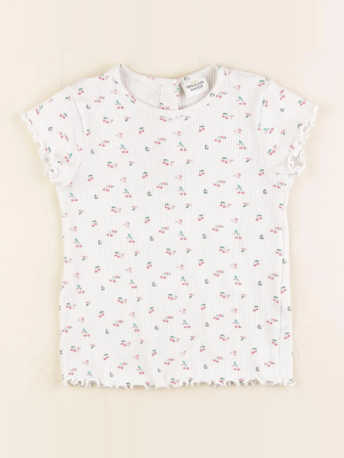Tape à l'oeil - tee-shirt blanc - 36 mois