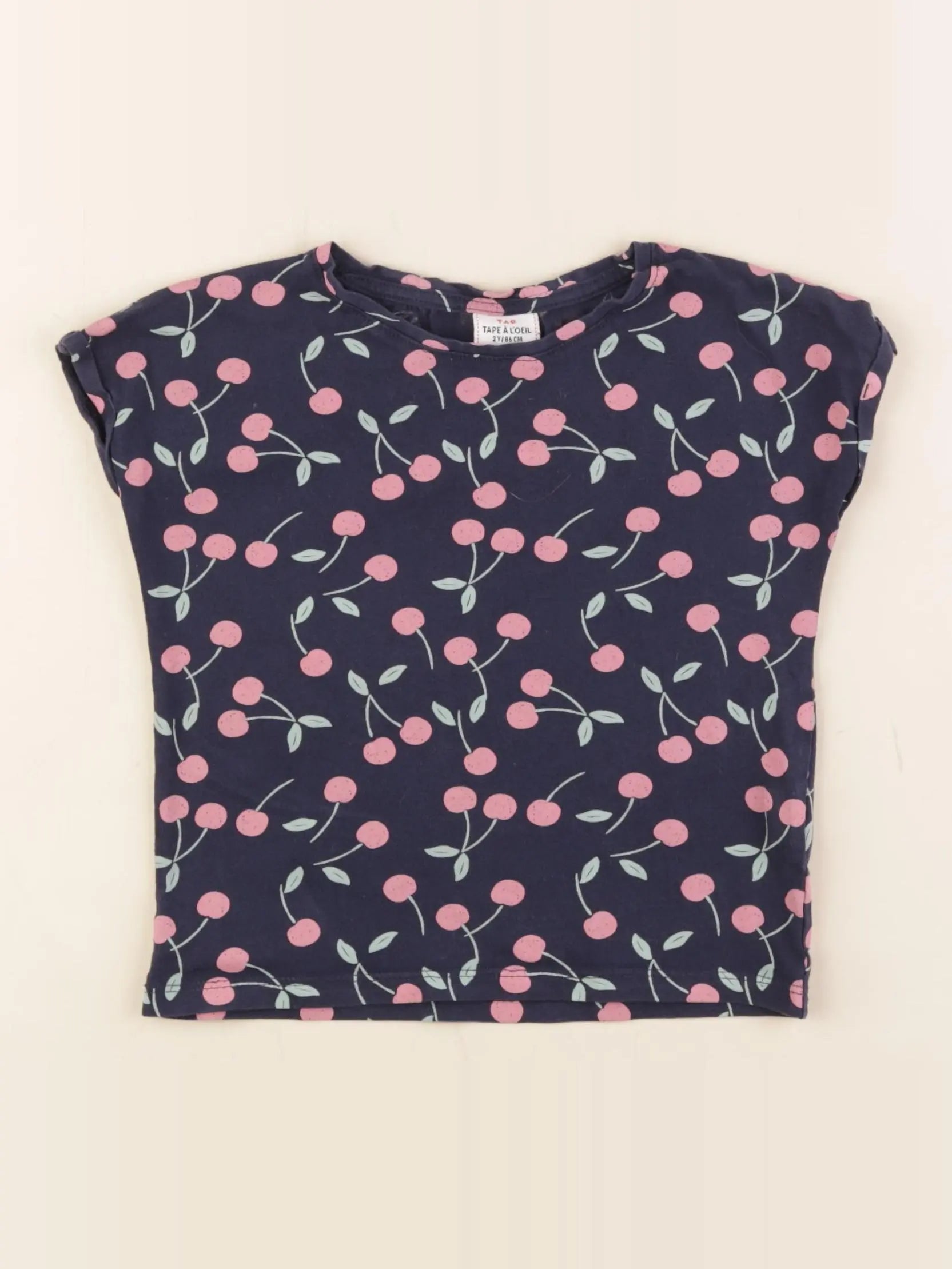 Tape à l'oeil - tee-shirt bleu - 2 ans