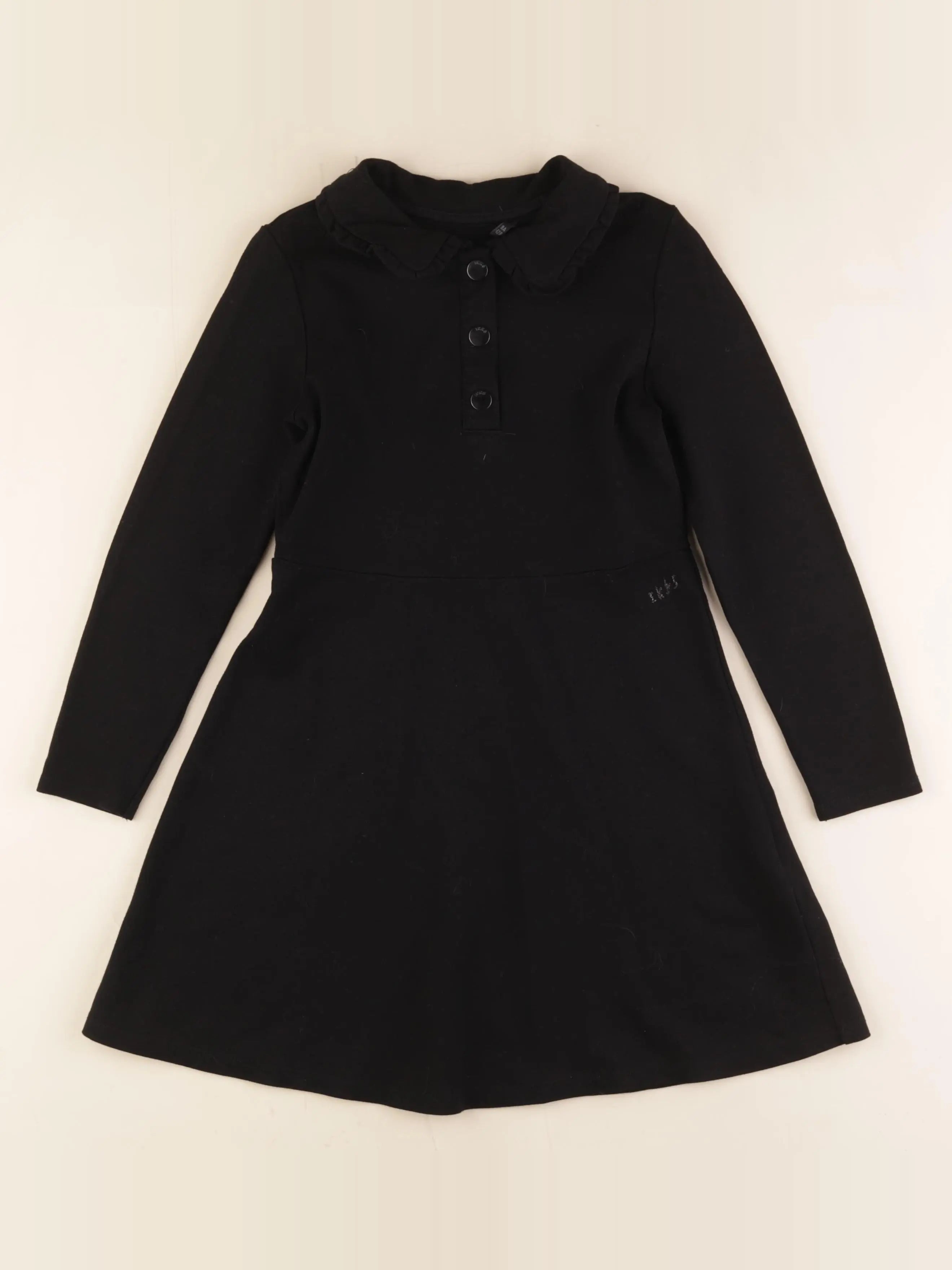 IKKS - robe noir - 8 ans
