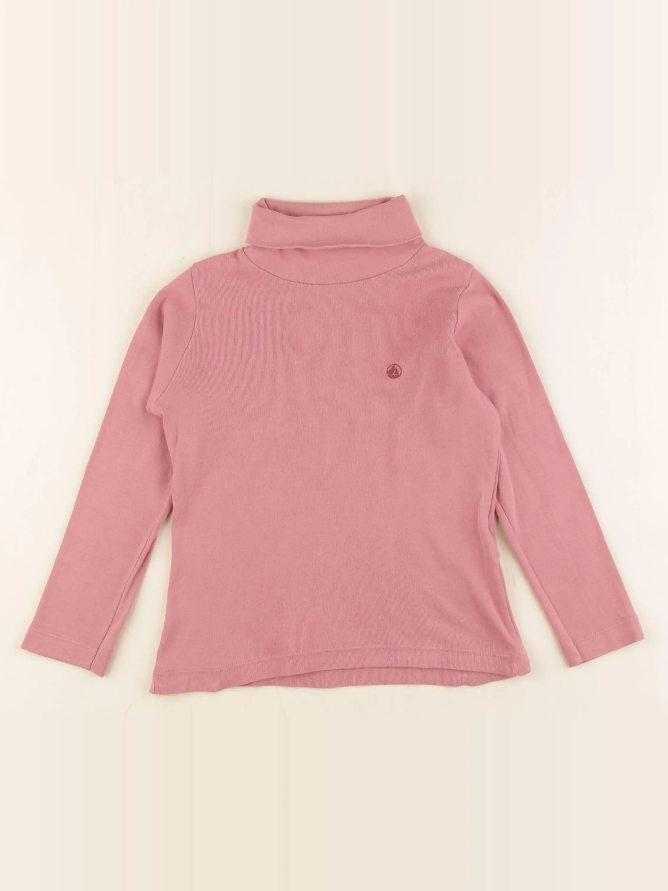 Petit Bateau - sous-pull rose - 4 ans