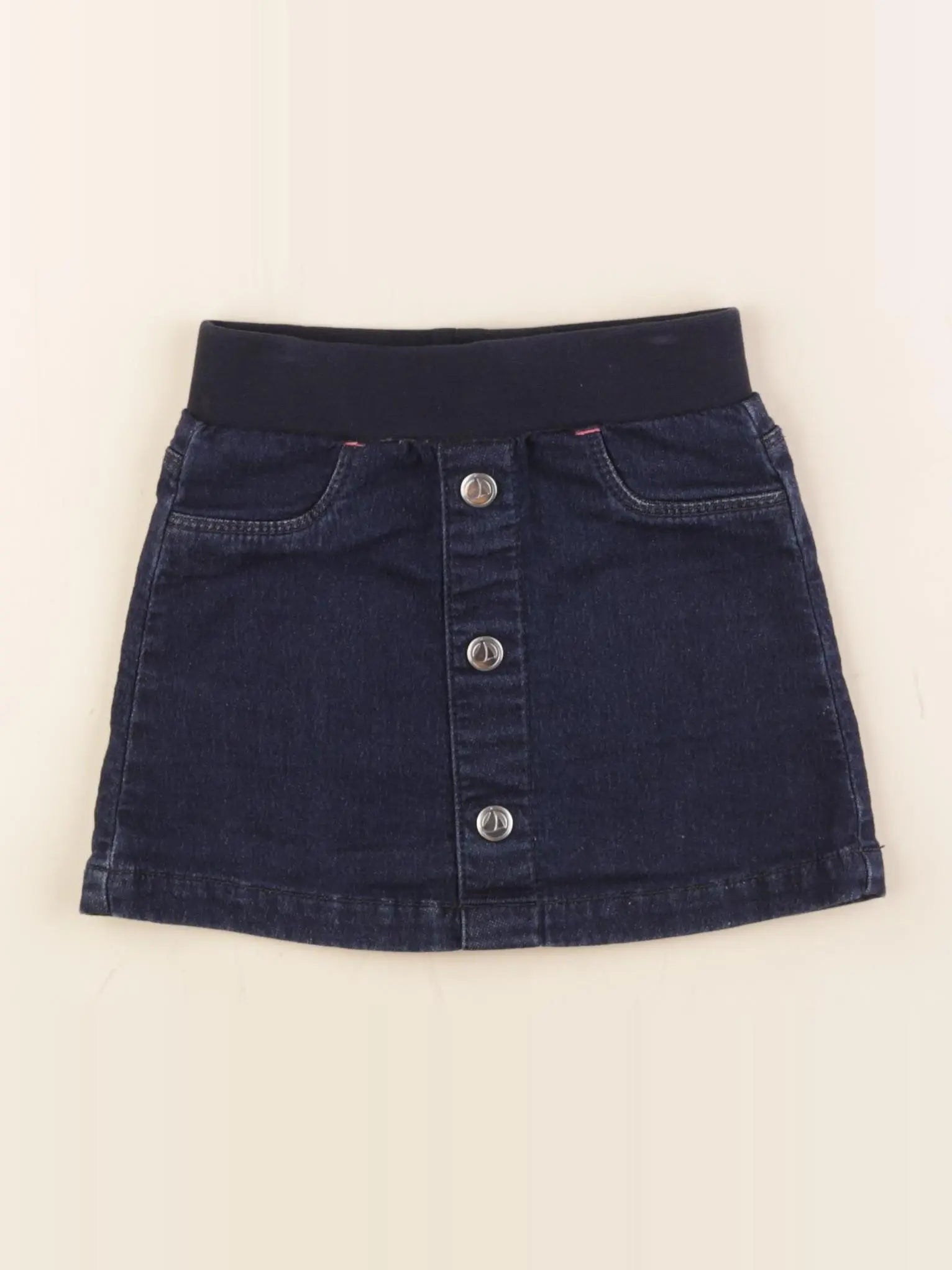 Petit Bateau - jupe bleu - 3 ans