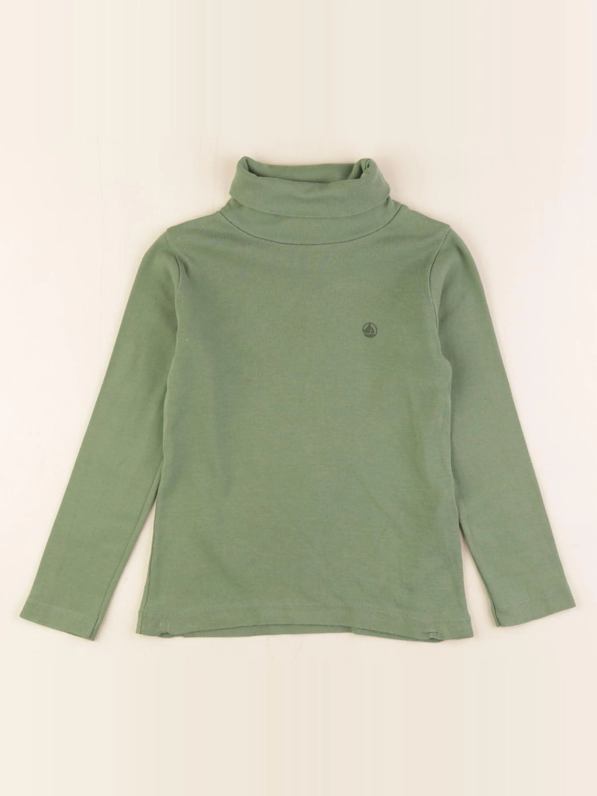 Petit Bateau - sous-pull vert - 4 ans
