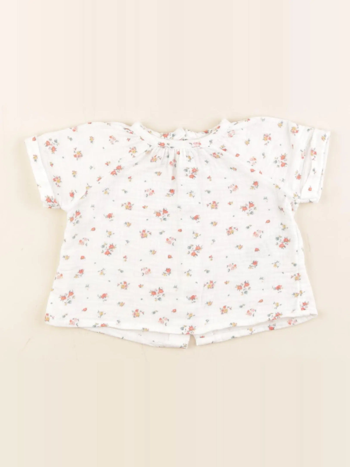 Vertbaudet - blouse blanc - 6 mois