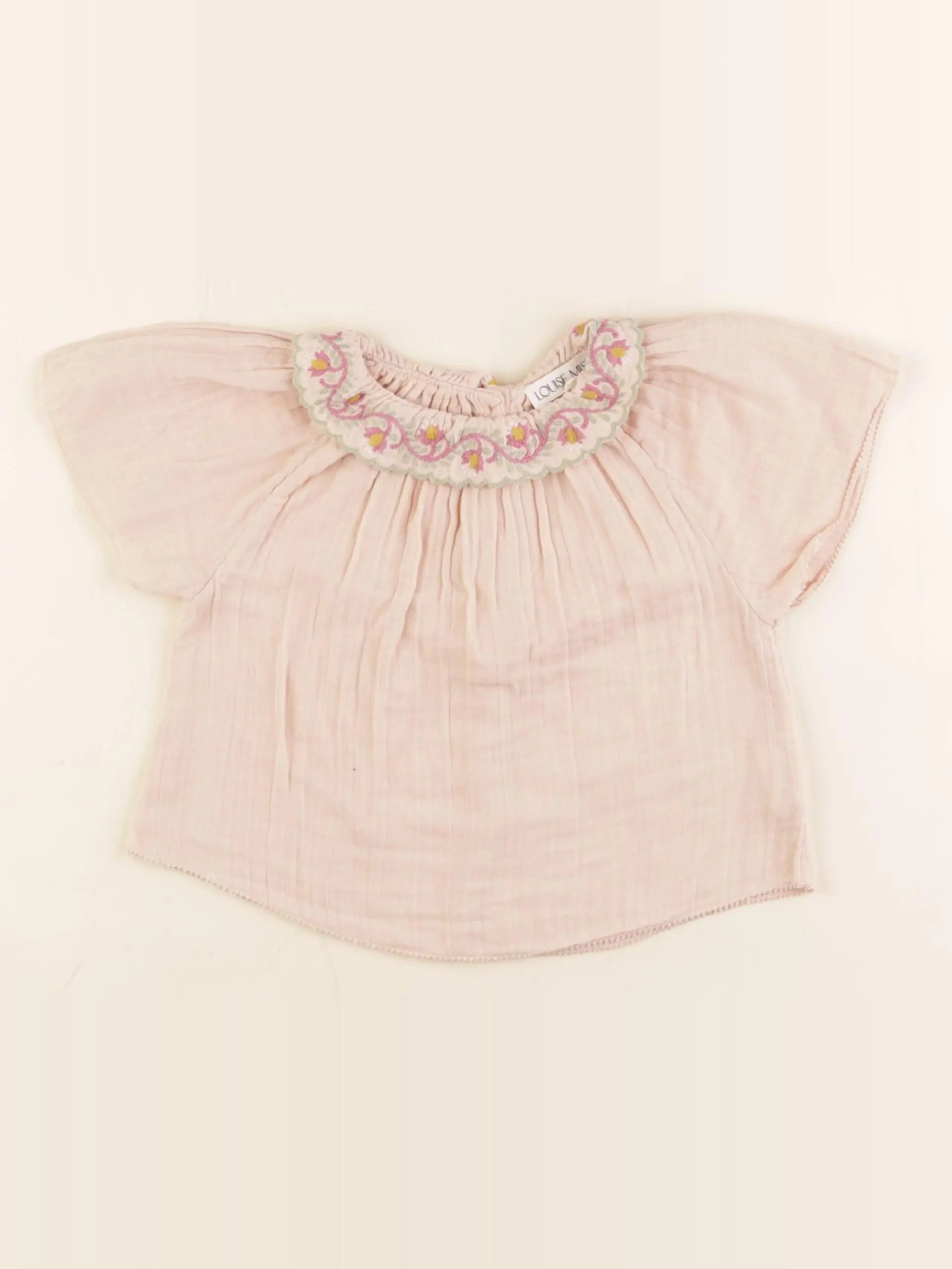 Louise Misha - blouse rose - 18 mois