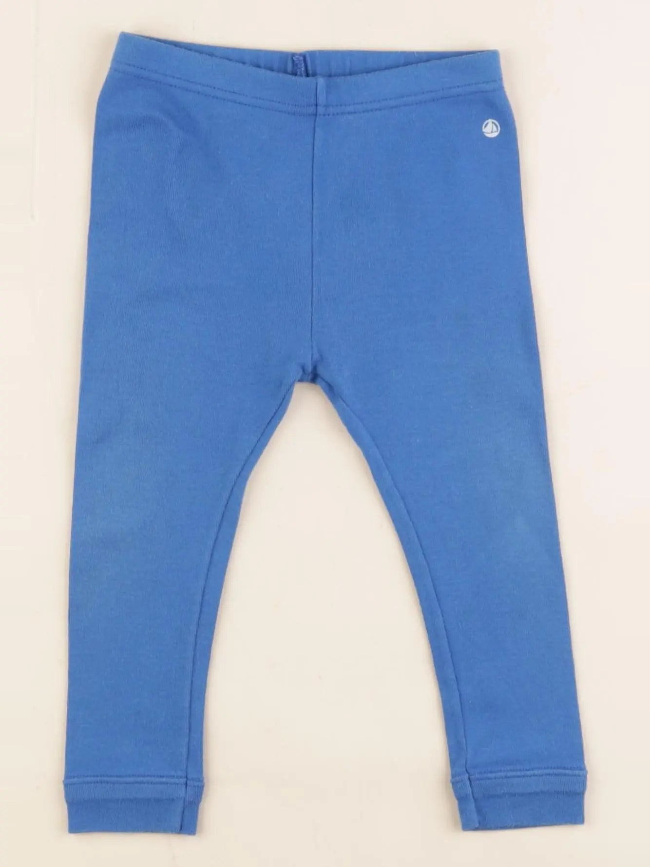 Petit Bateau - legging bleu - 18 mois