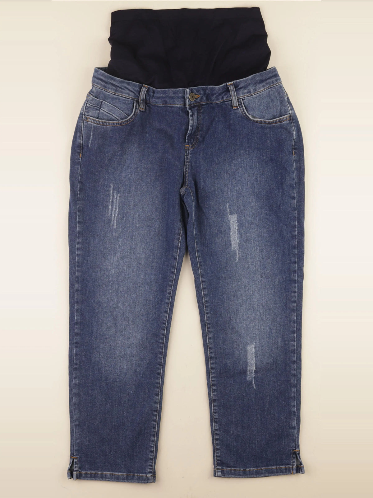 Envie de fraise - pantacourt grossesse bleu - 46