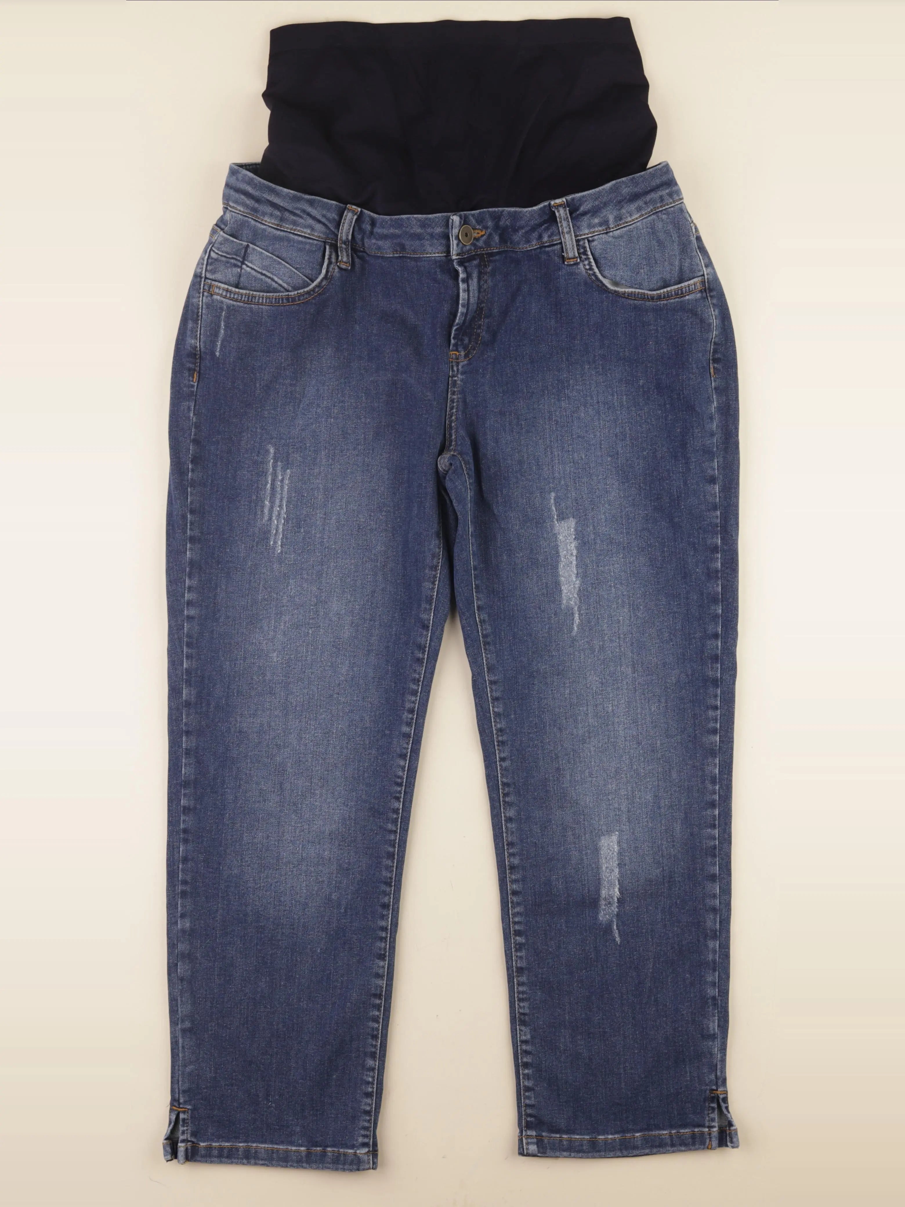 Envie de fraise - pantacourt grossesse bleu - 46