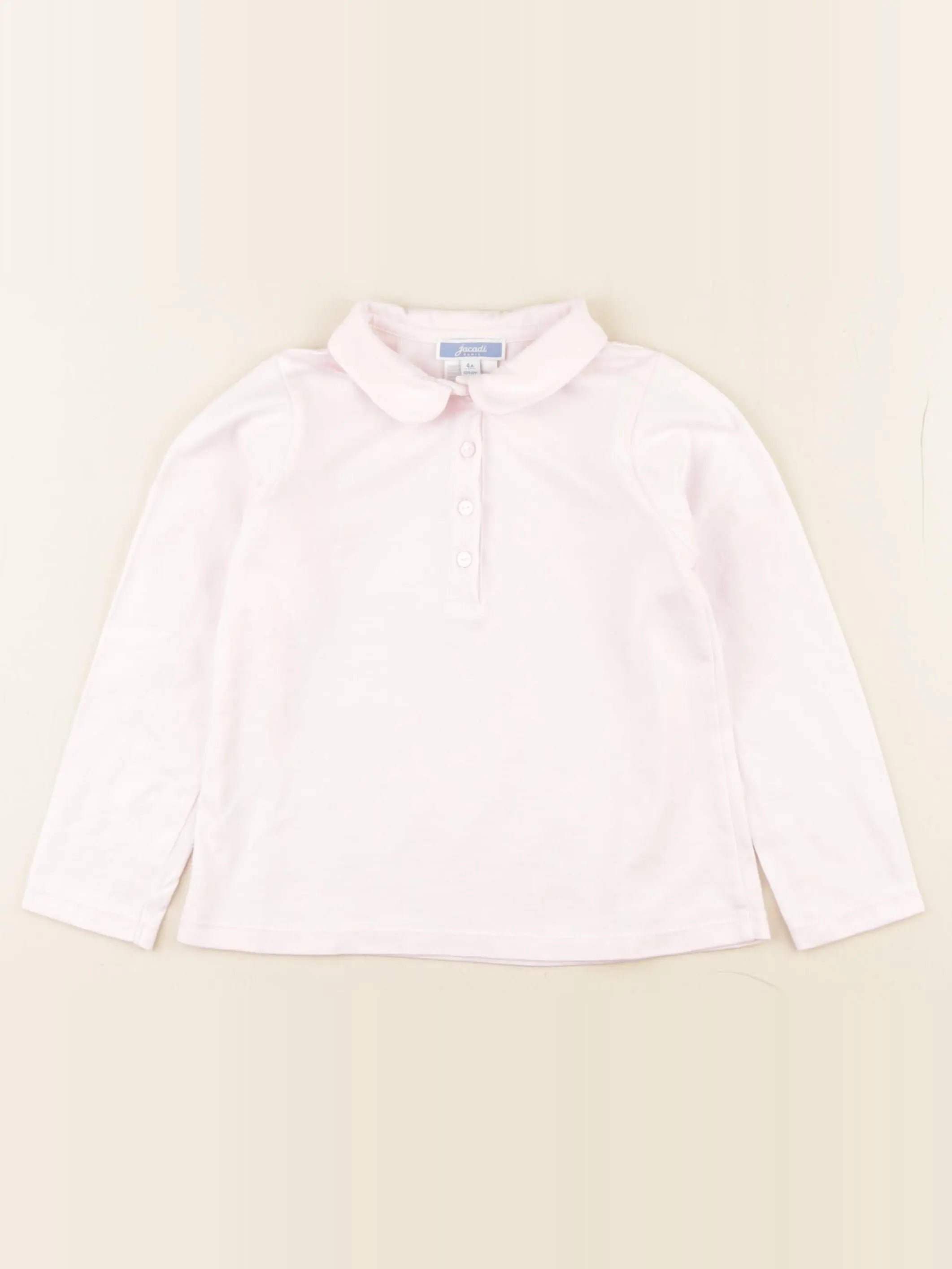 Jacadi - polo rose - 4 ans