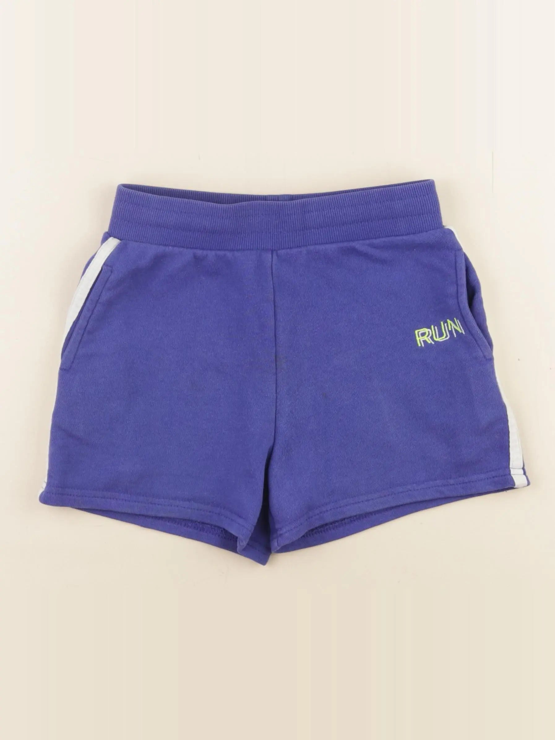 Monoprix - short bleu - 6 ans