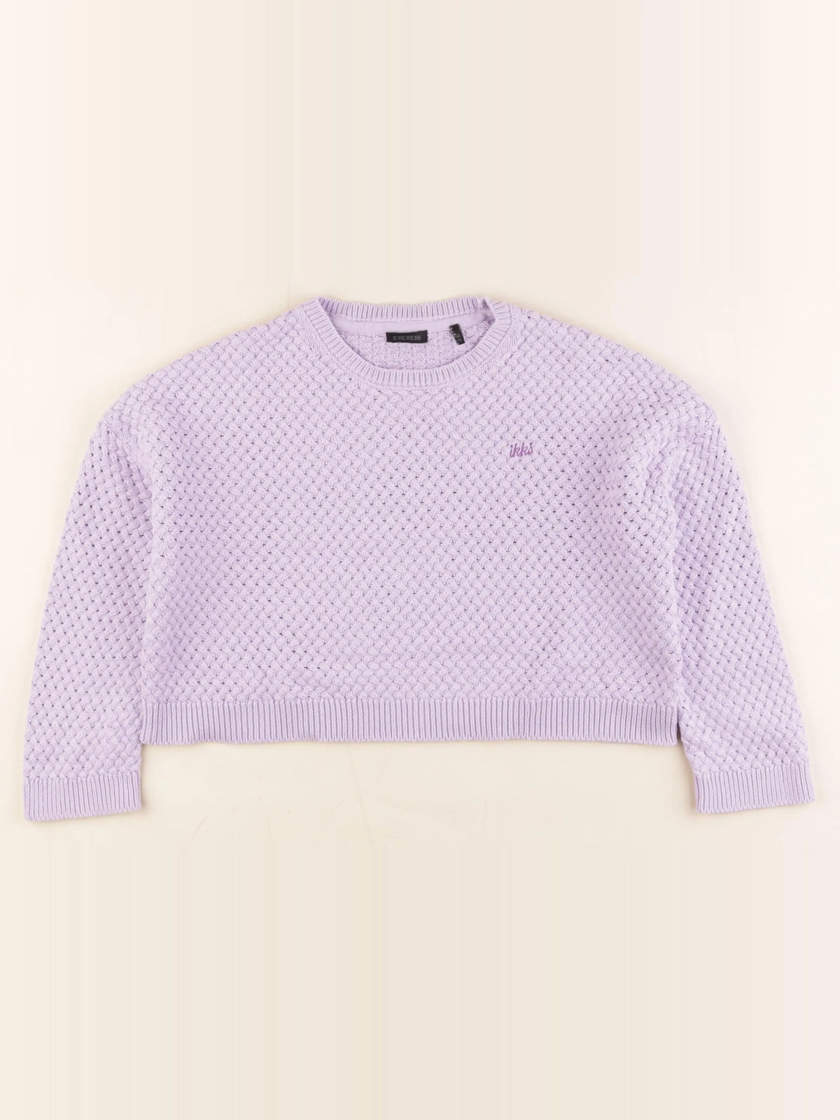 IKKS - pull violet - 6 ans