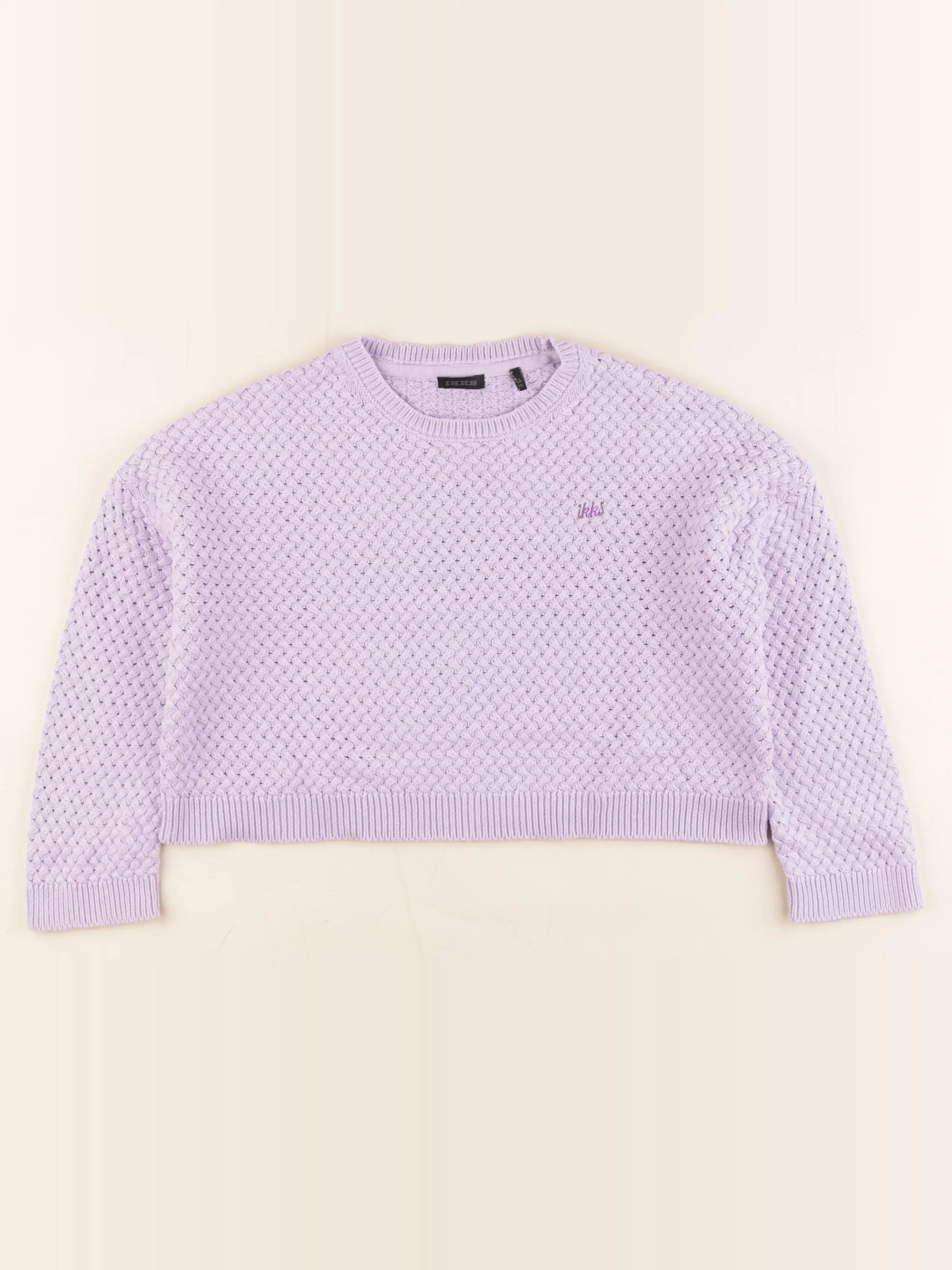 IKKS - pull violet - 6 ans