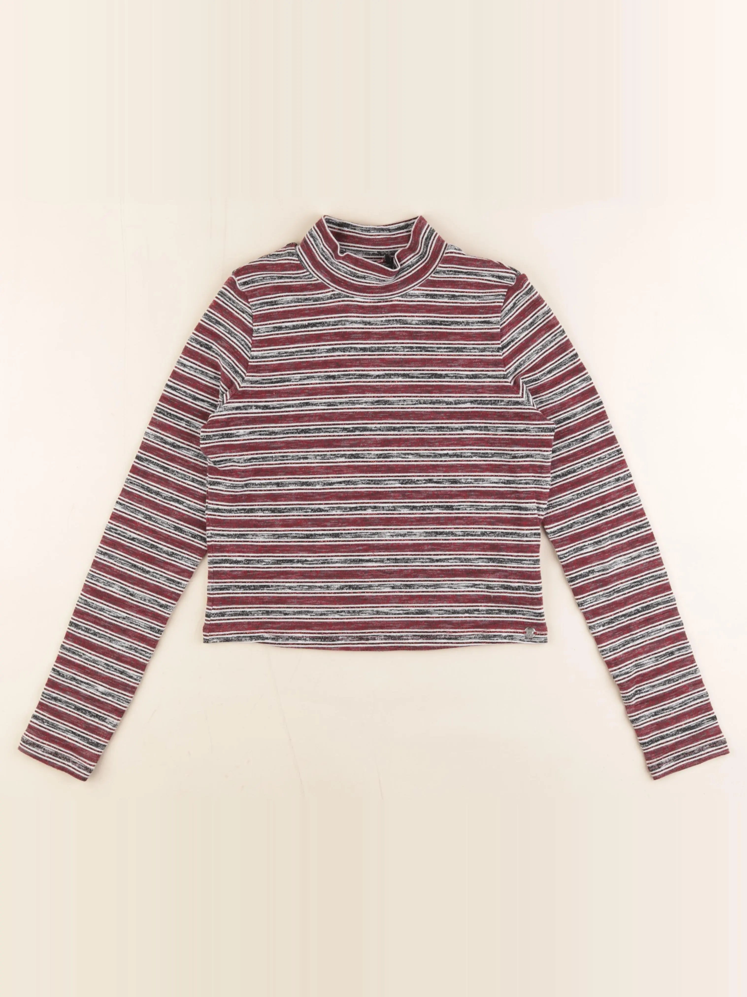 IKKS - tee-shirt rouge, gris - 16 ans