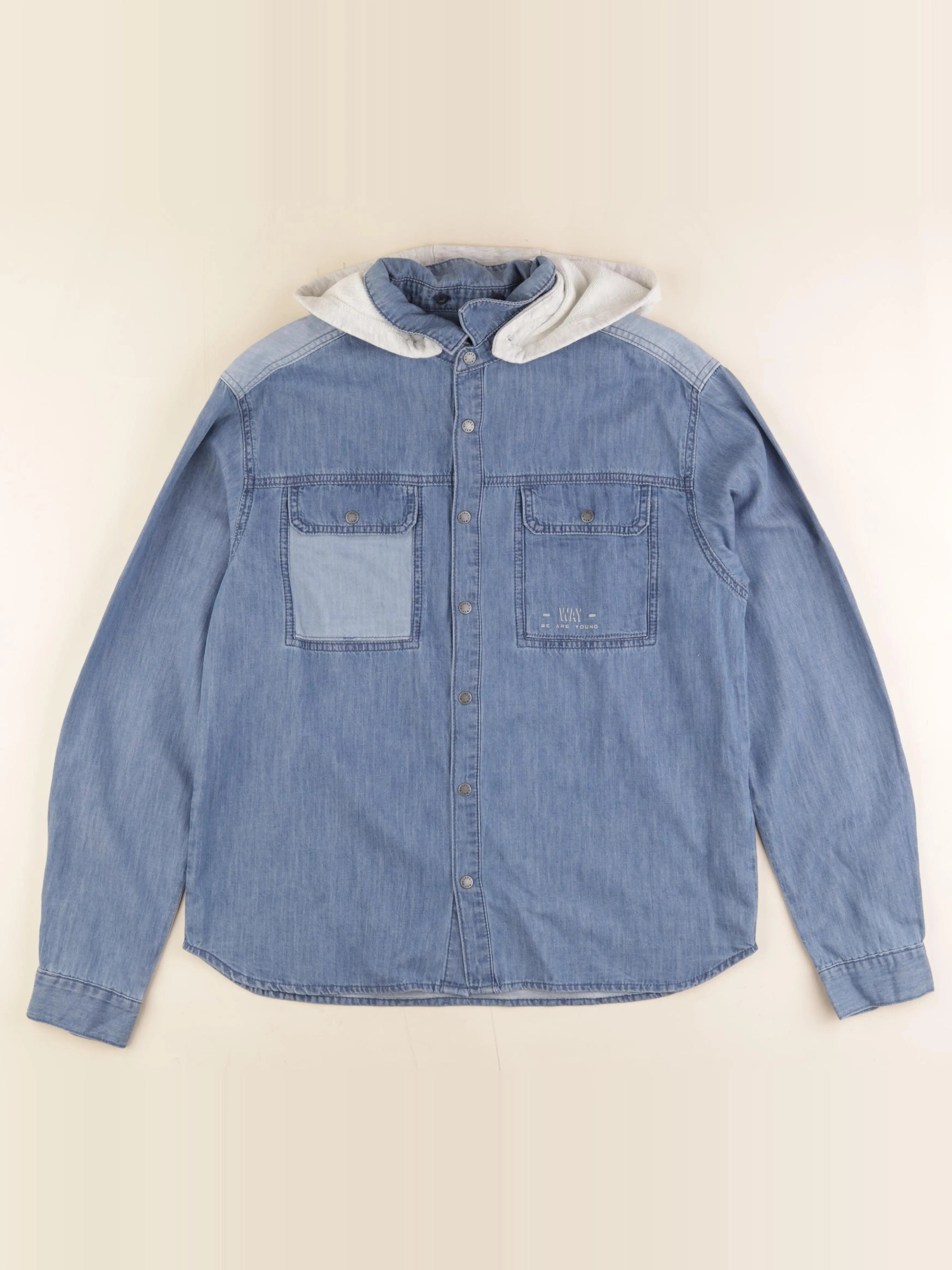 IKKS - chemise bleu - 16 ans