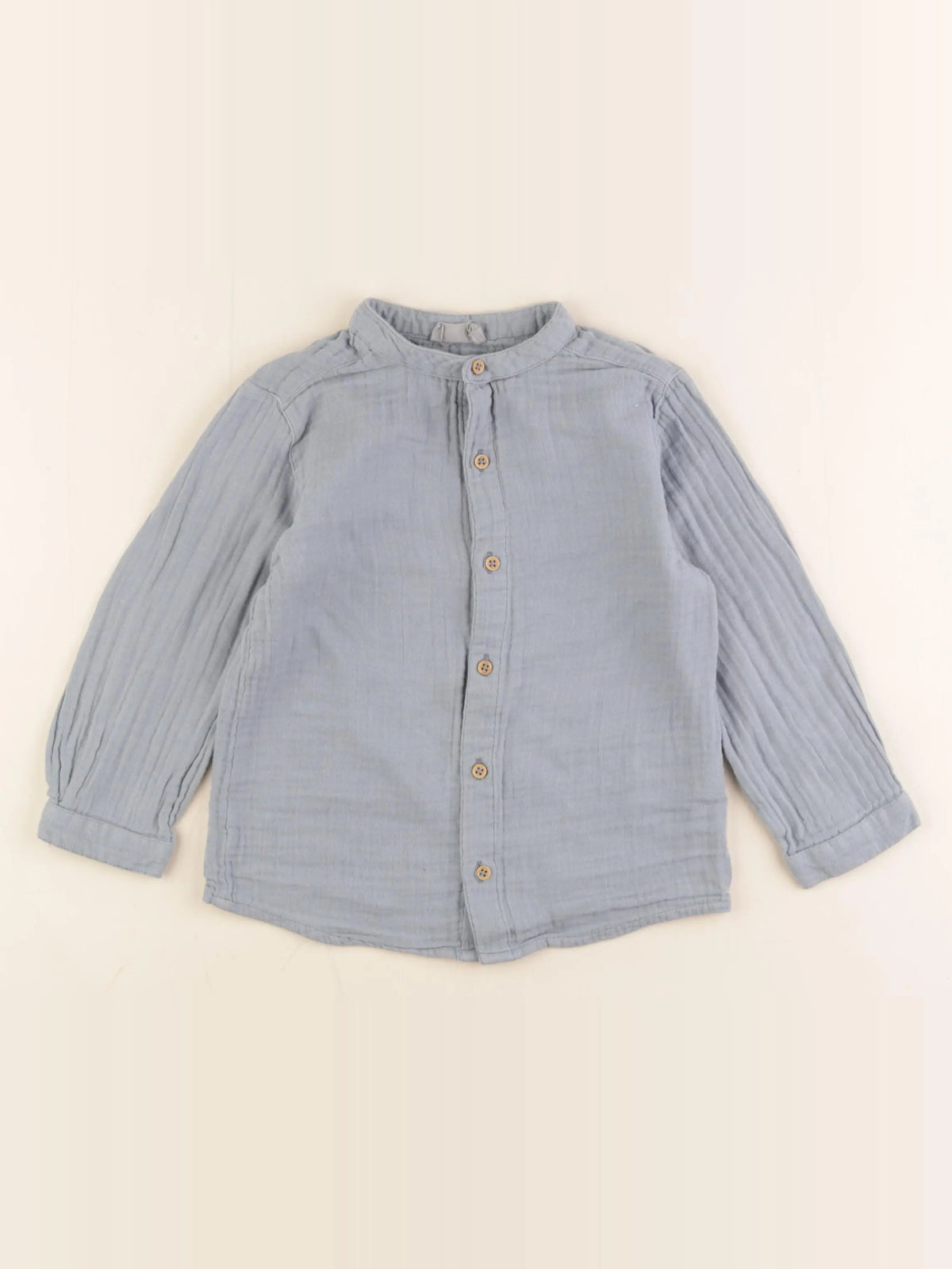 Boutchou - chemise bleu - 36 mois