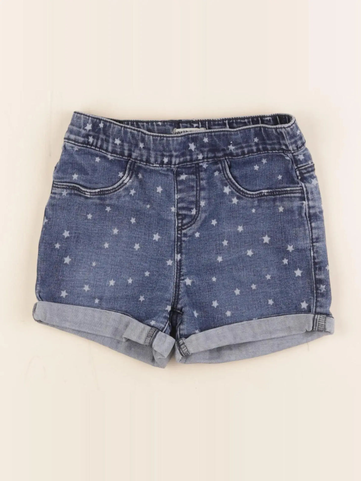 Vertbaudet - short bleu - 8 ans