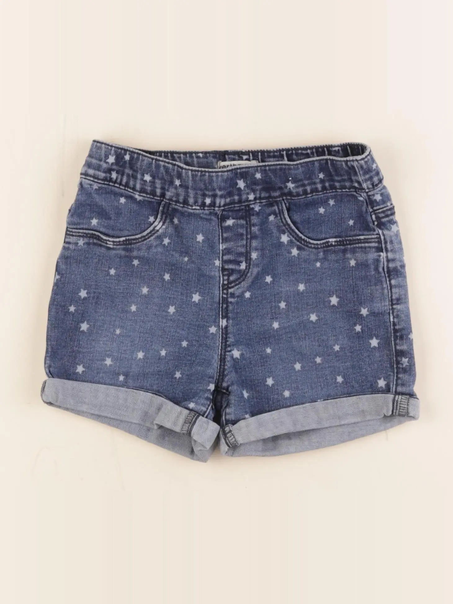 Vertbaudet - short bleu - 8 ans