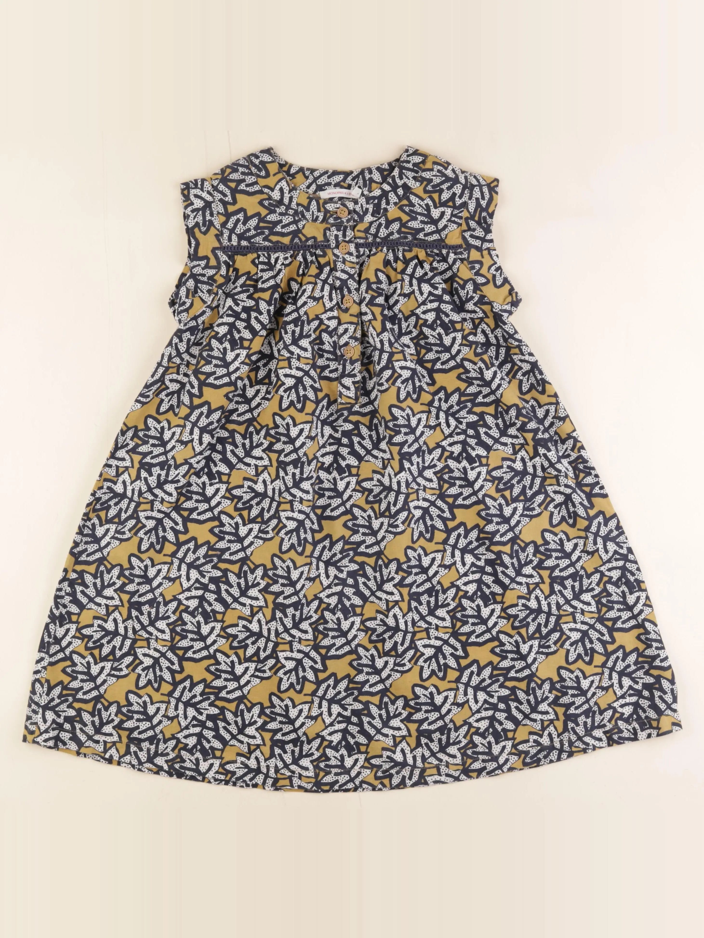 Monoprix - robe multicolore - 8 ans