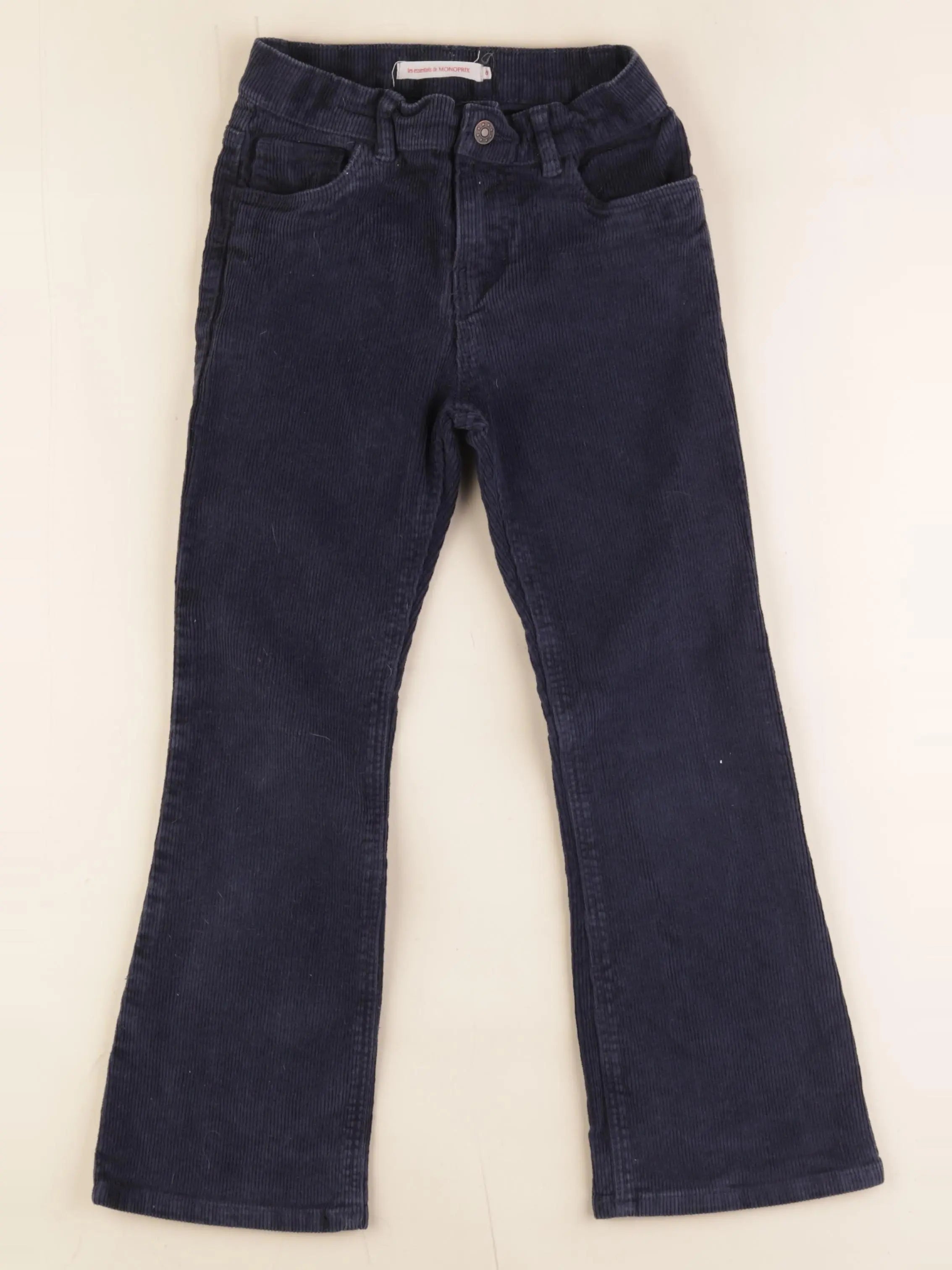 Monoprix - pantalon bleu - 8 ans