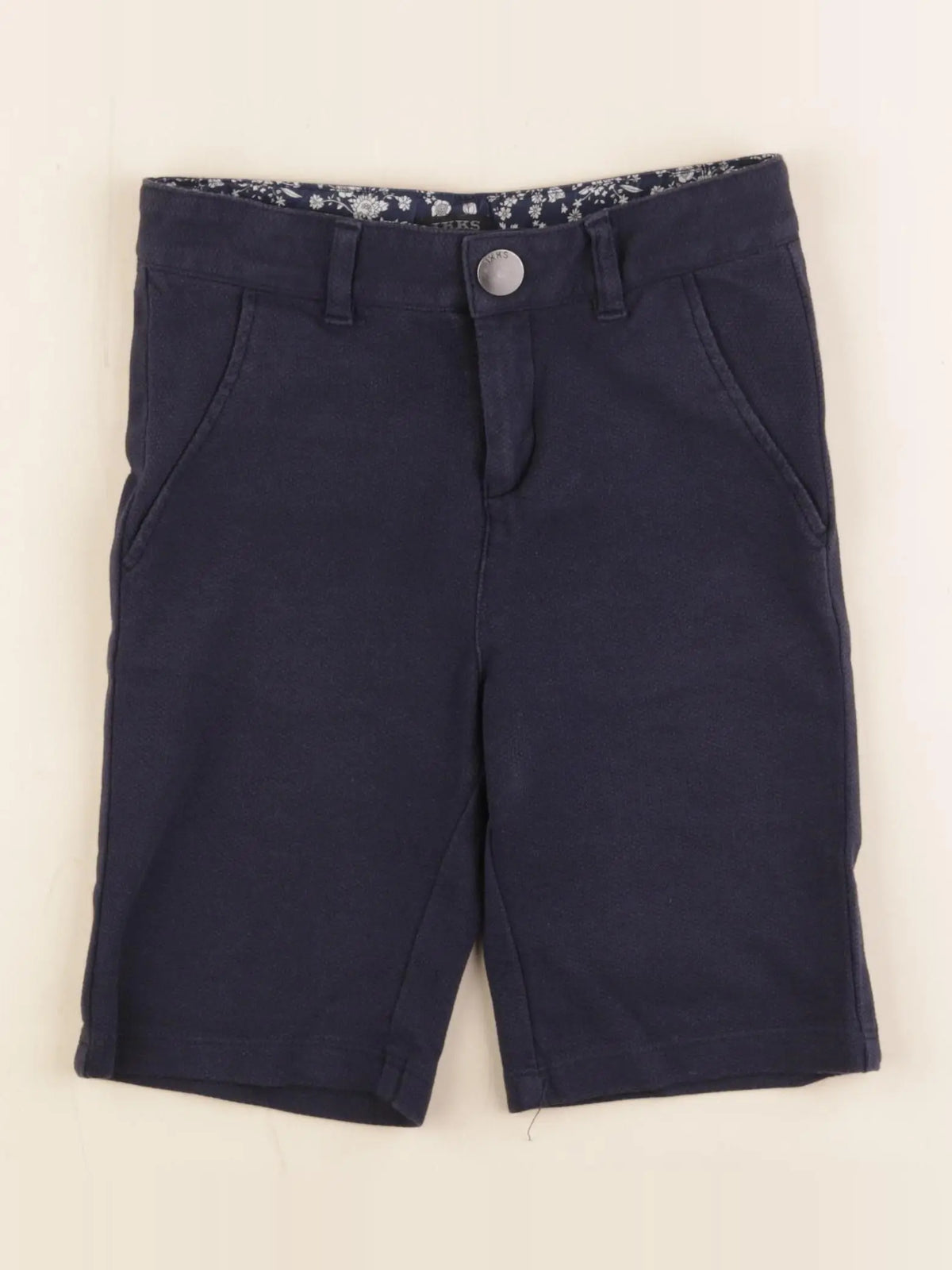 IKKS - short bleu - 7 ans