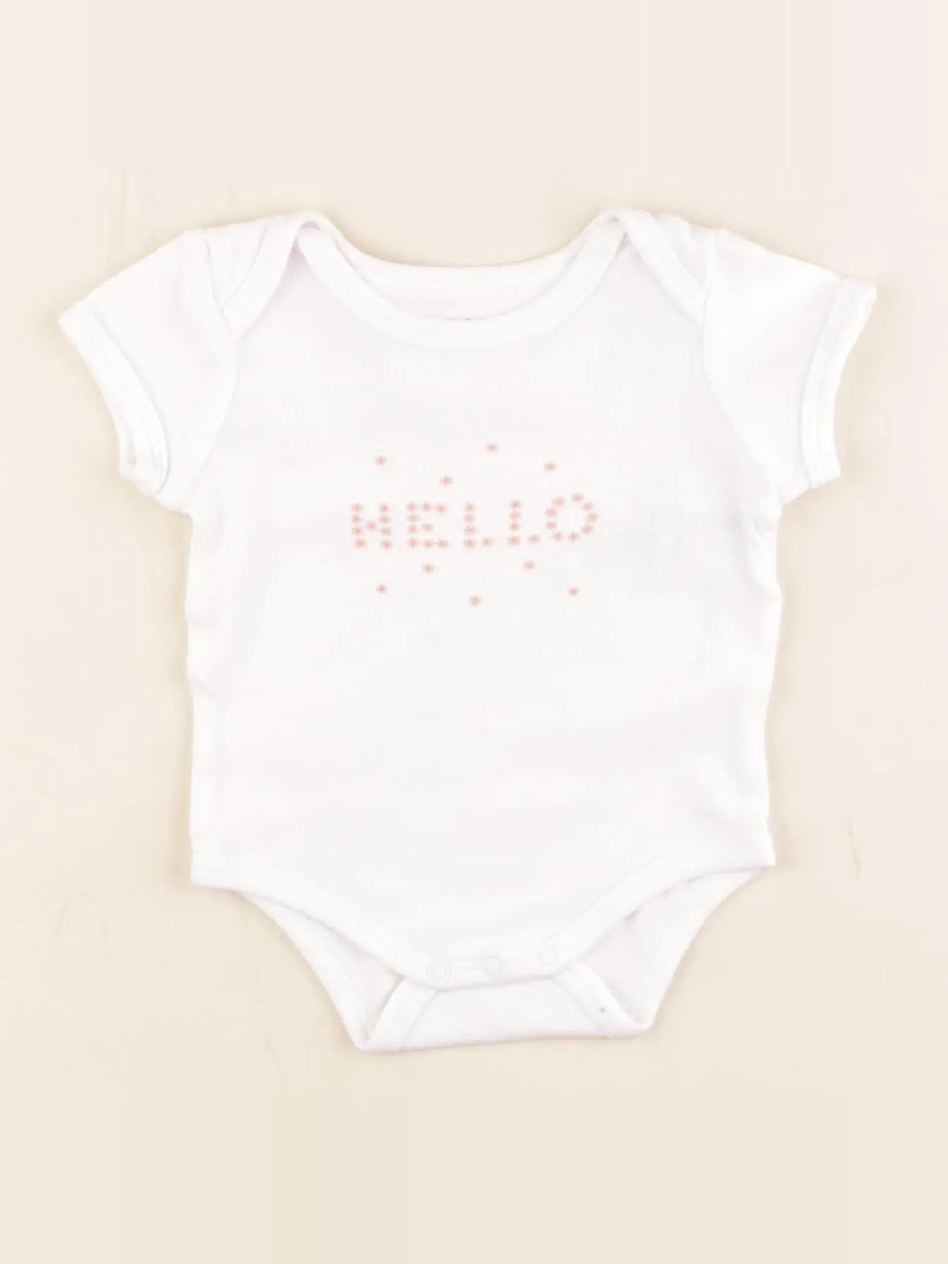 Vertbaudet - body blanc - 3 mois
