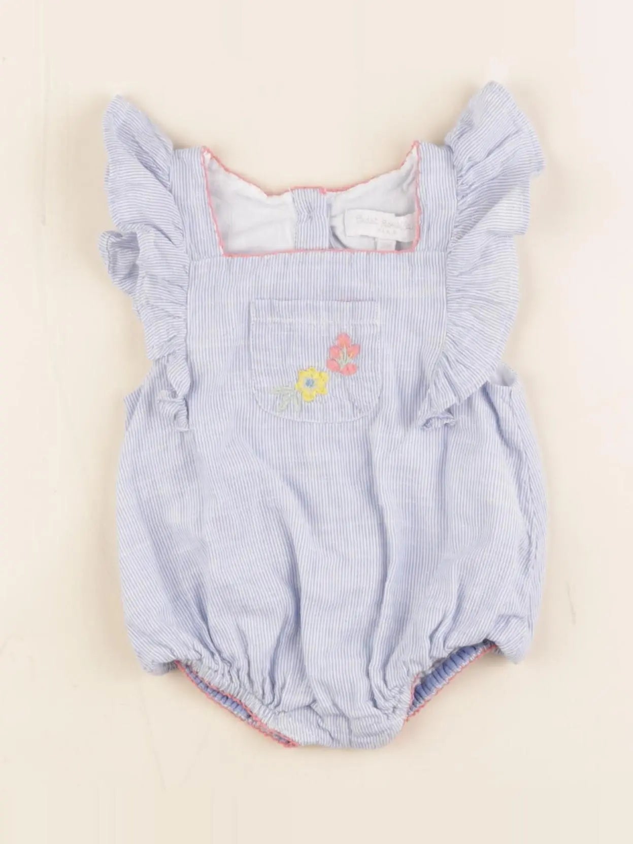 Cadet Rousselle - combinaison bleu, blanc - 3 mois