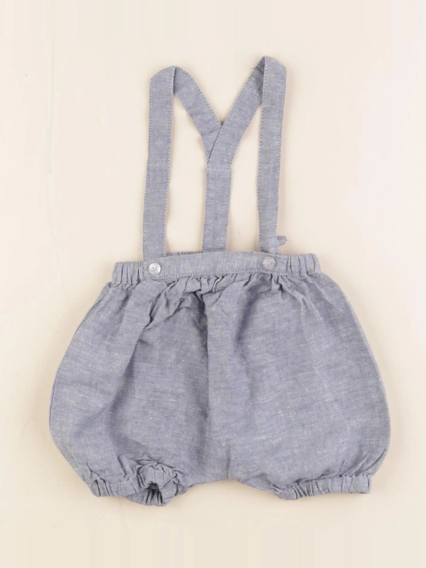 Boutchou - bloomer bleu - 3 mois