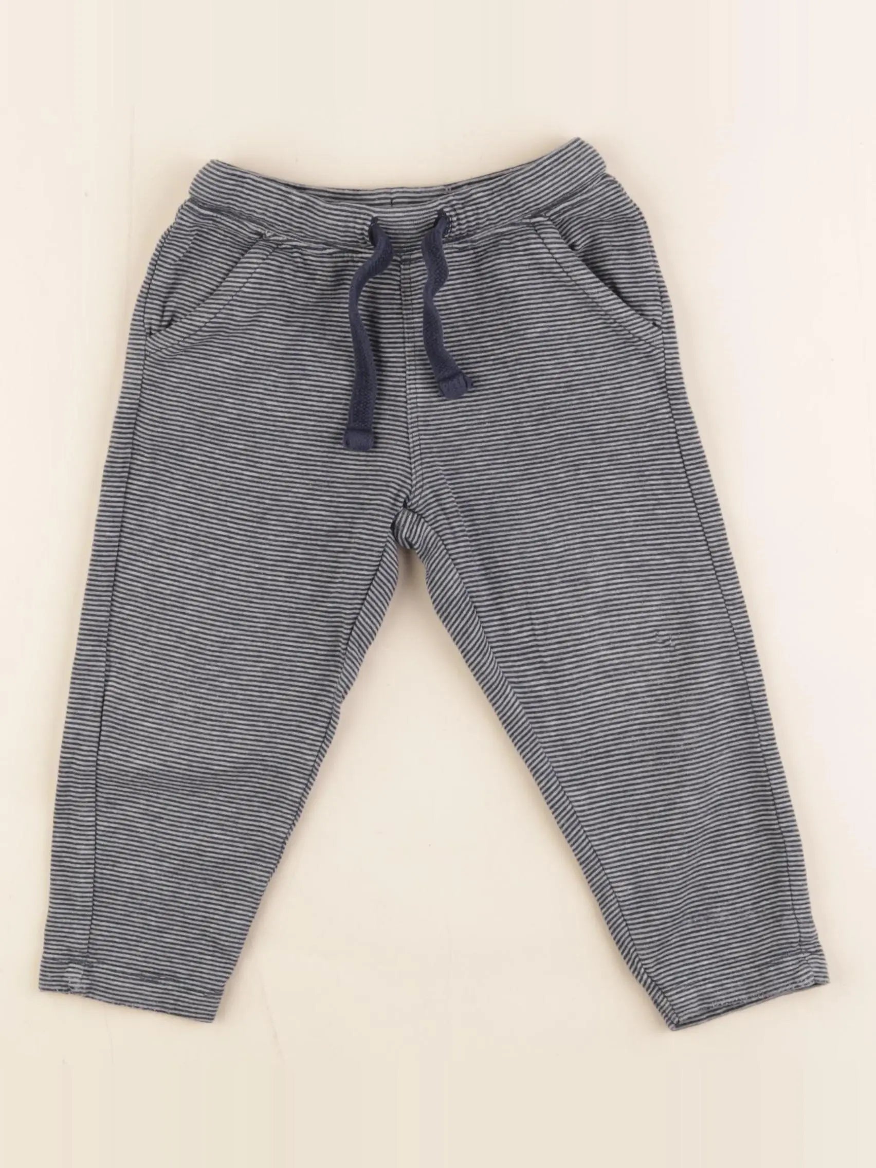 Boutchou - jogging bleu, blanc - 24 mois