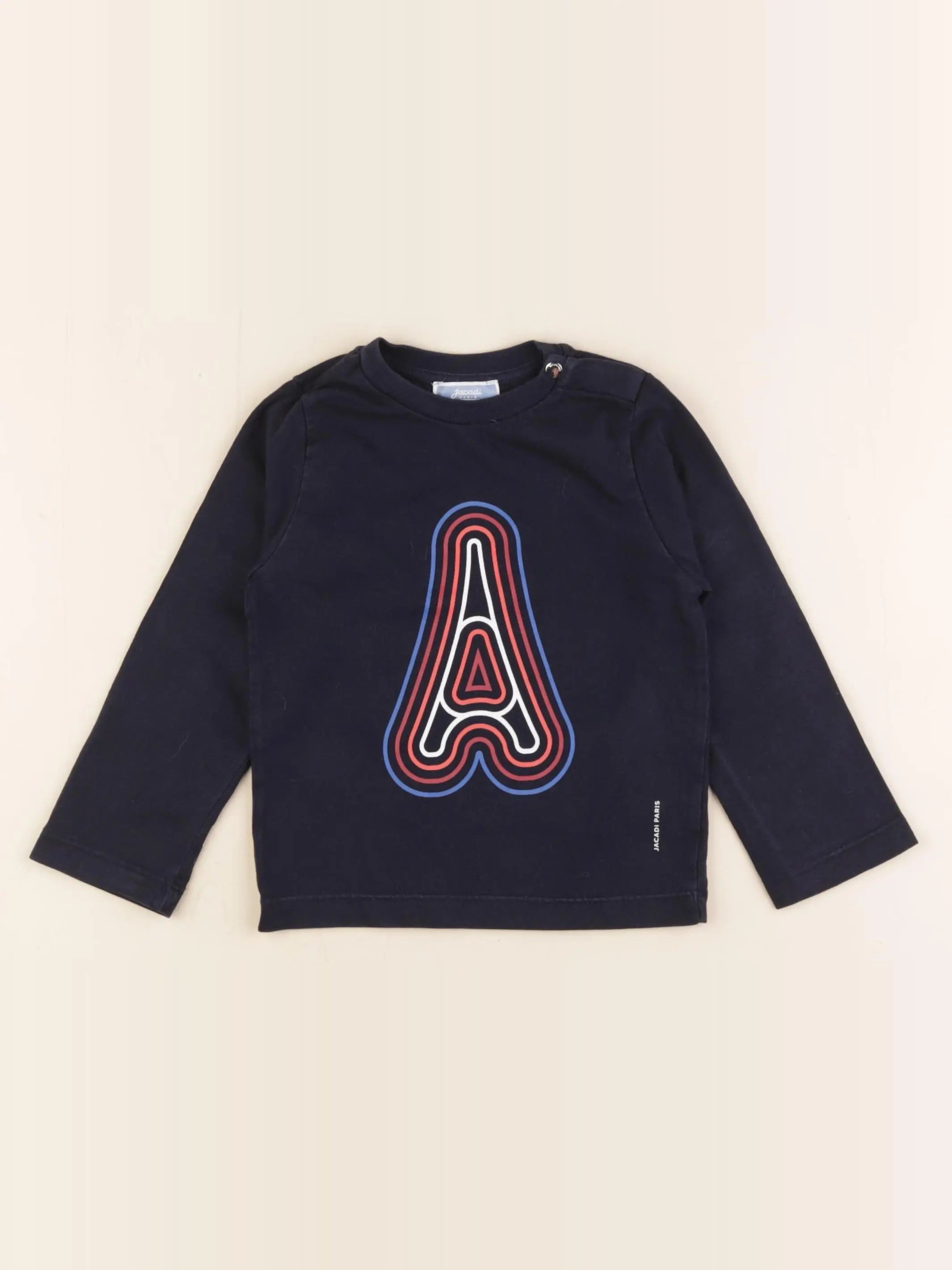 Jacadi - tee-shirt bleu - 24 mois