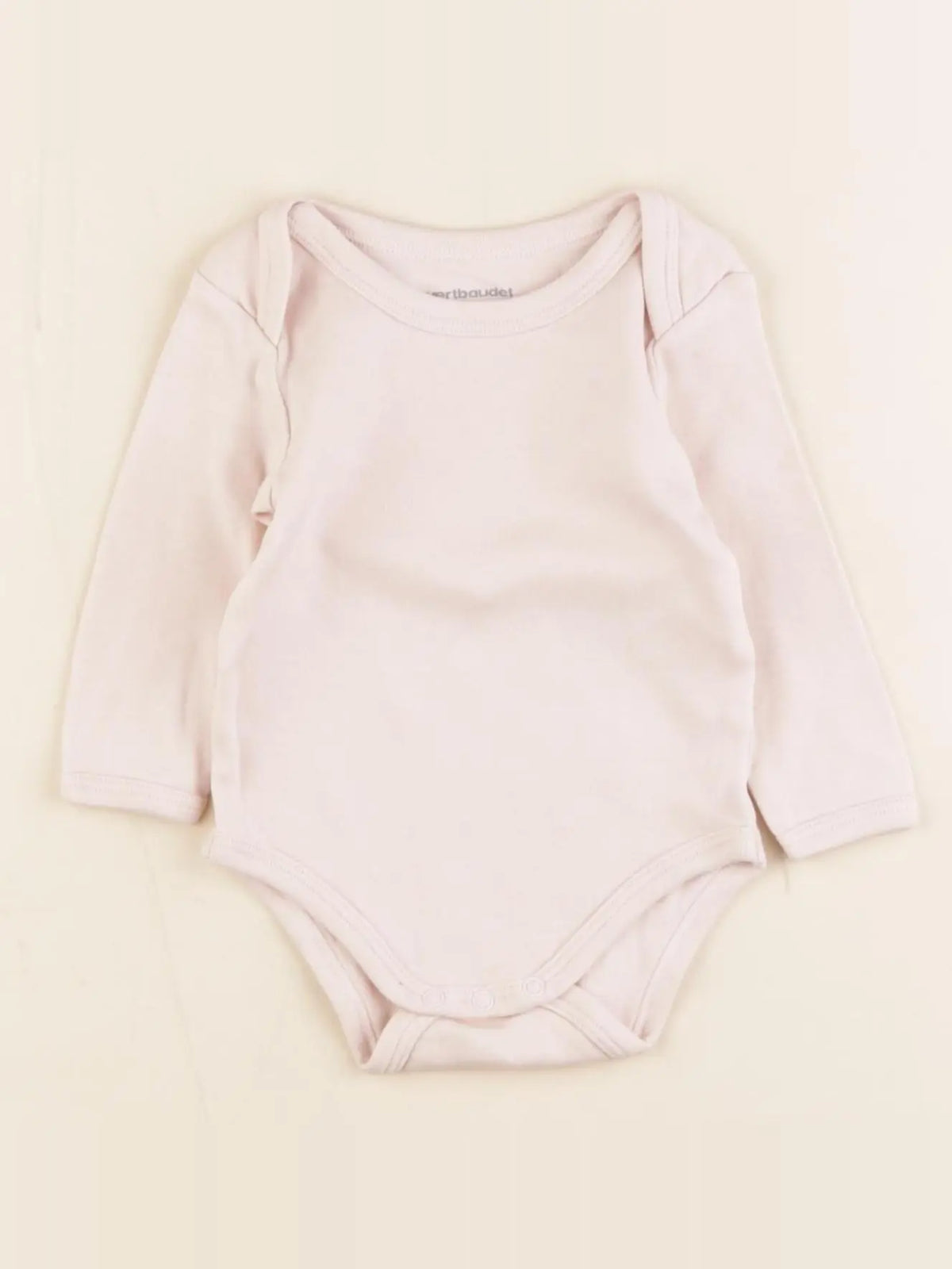 Vertbaudet - body rose - 3 mois