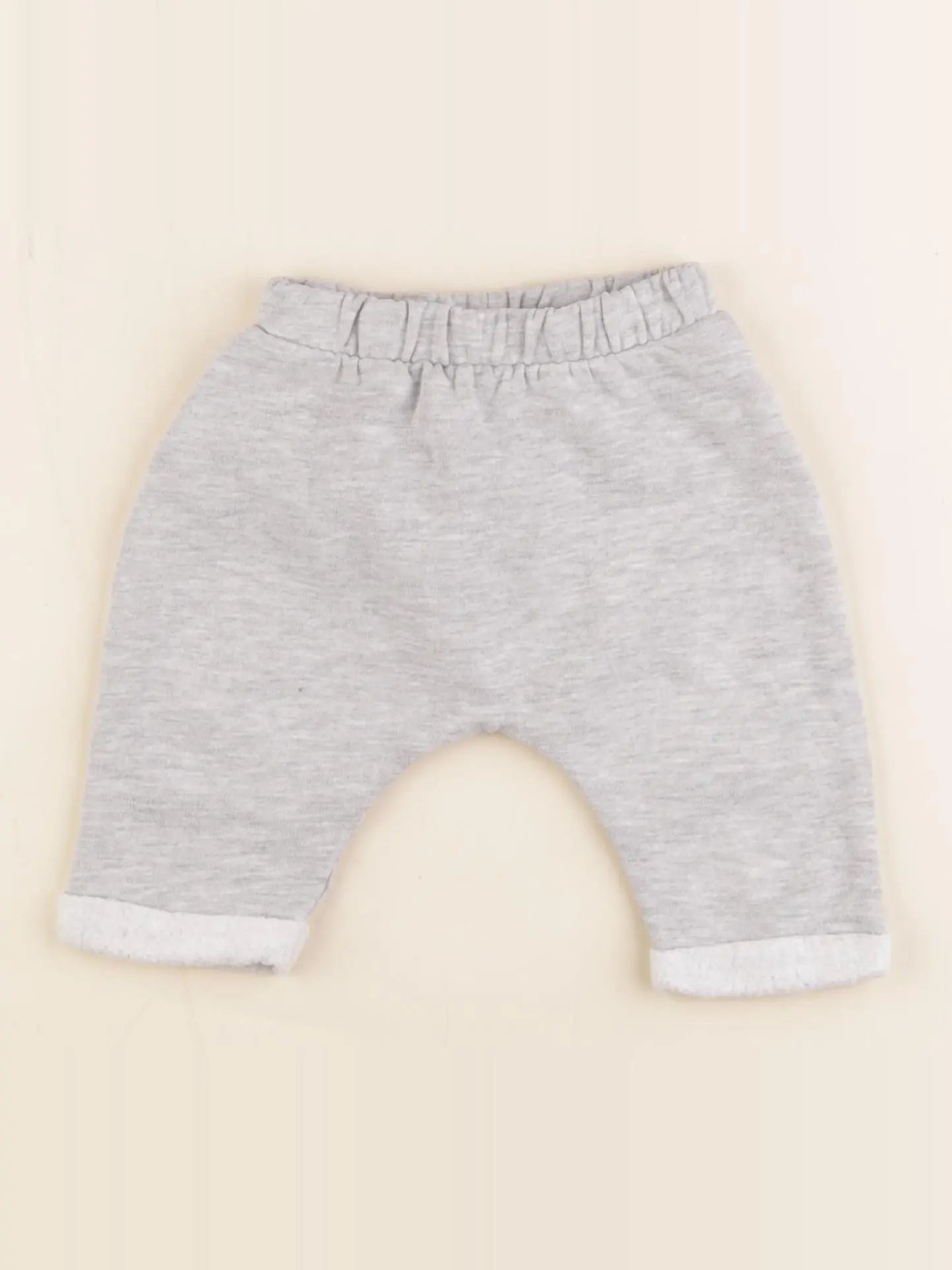 Vertbaudet - legging gris - 1 mois