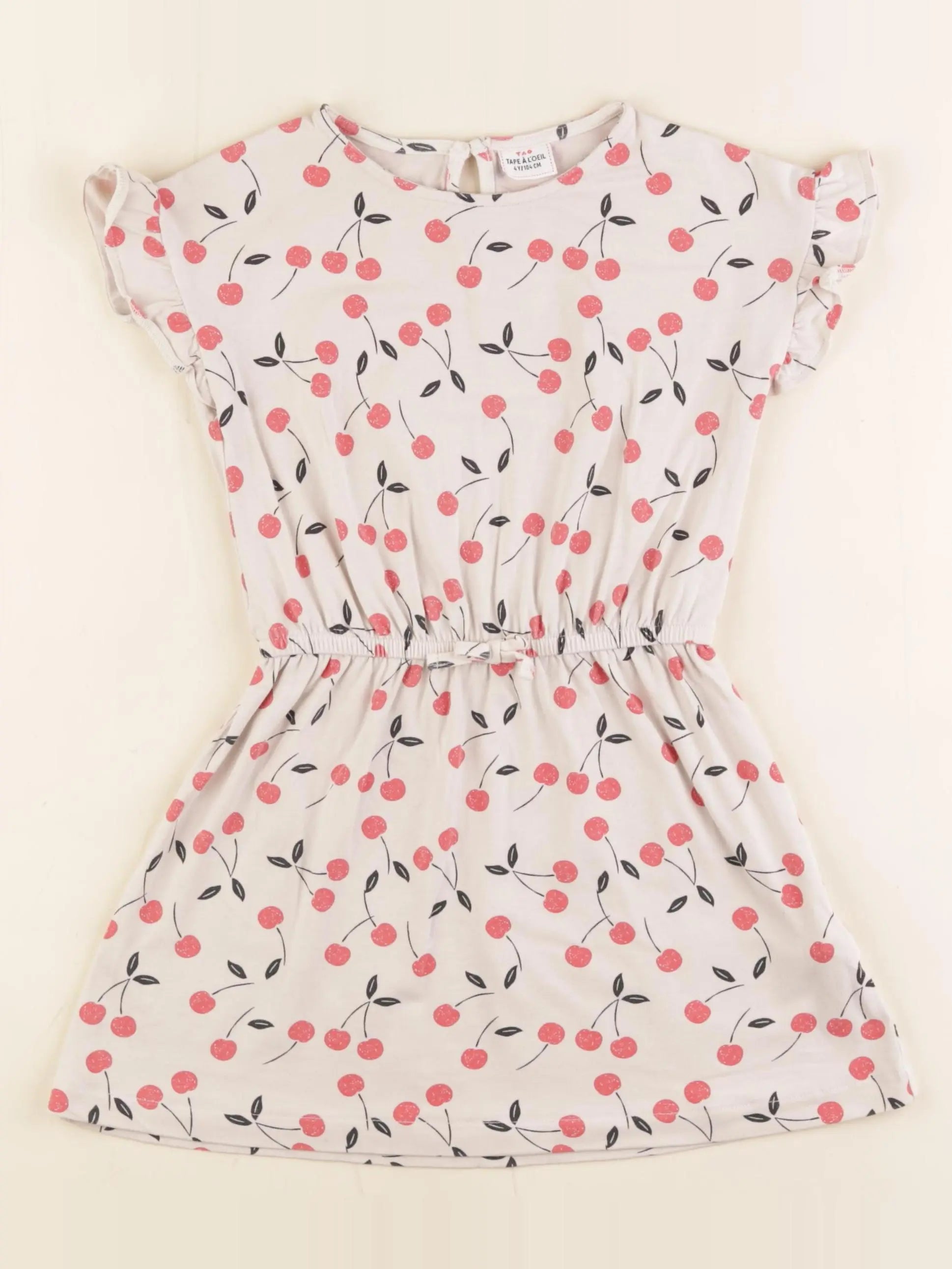 Tape à l'oeil - robe beige - 4 ans