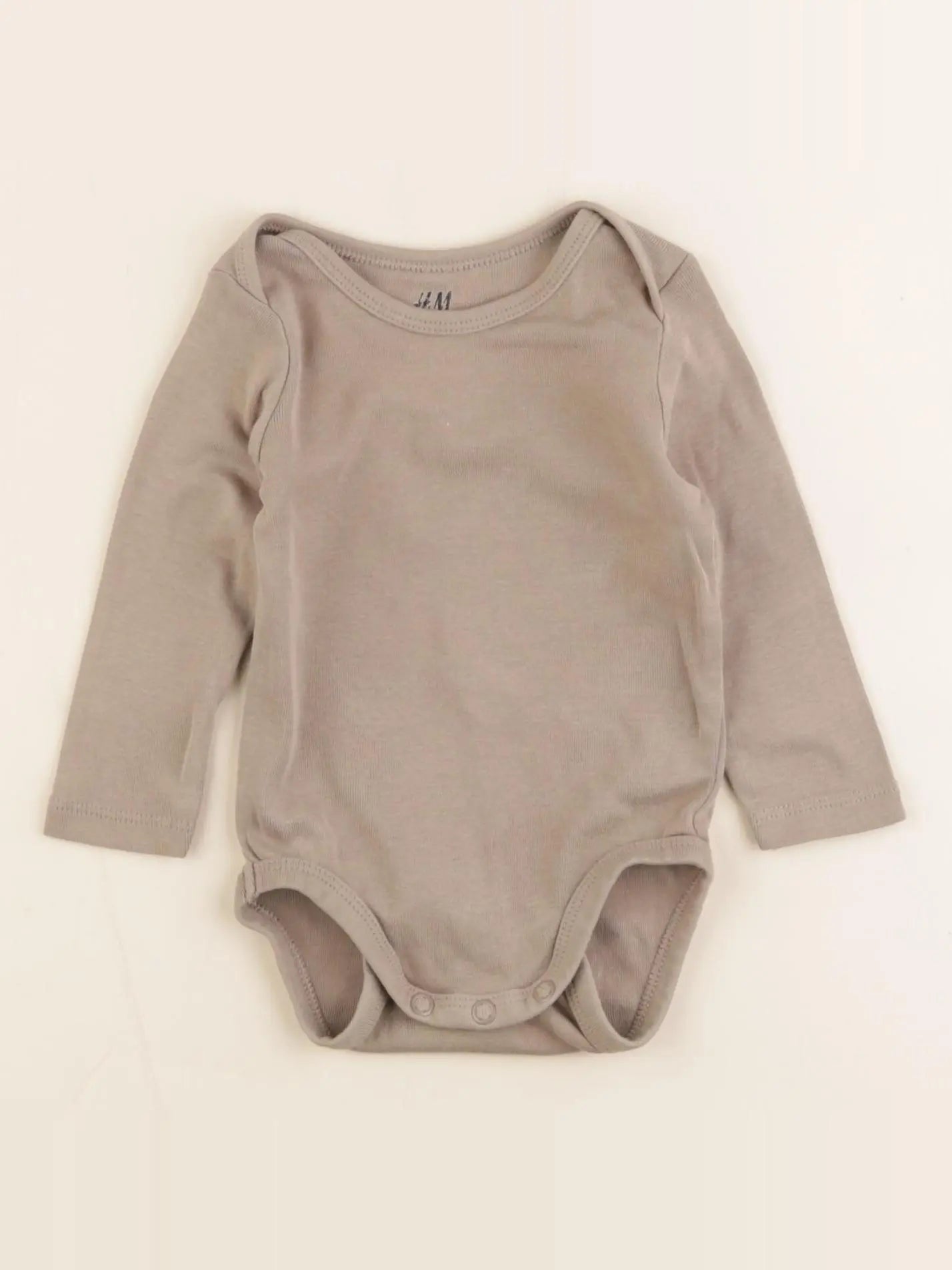 H&M - body marron - 3 mois