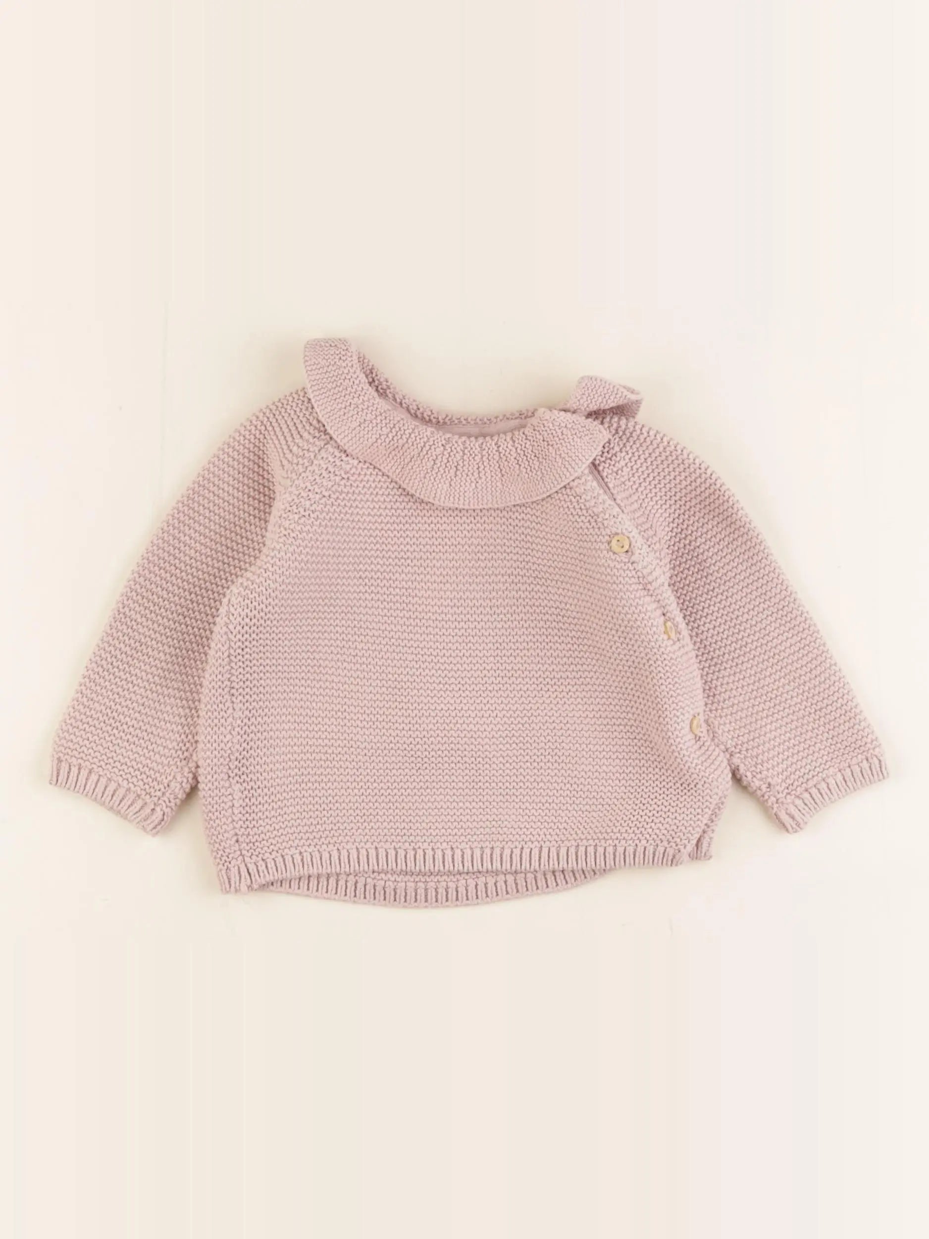 H&M - pull rose - 3 mois