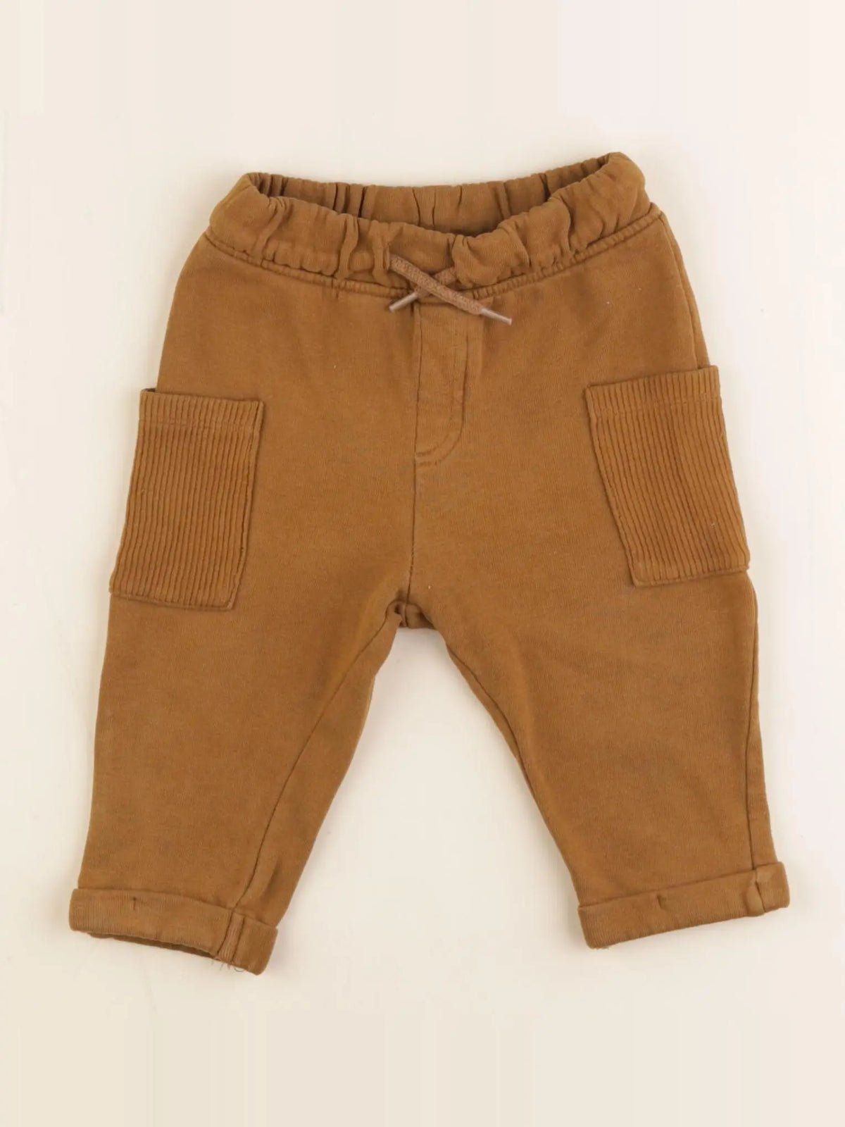 Vertbaudet - jogging marron - 12 mois