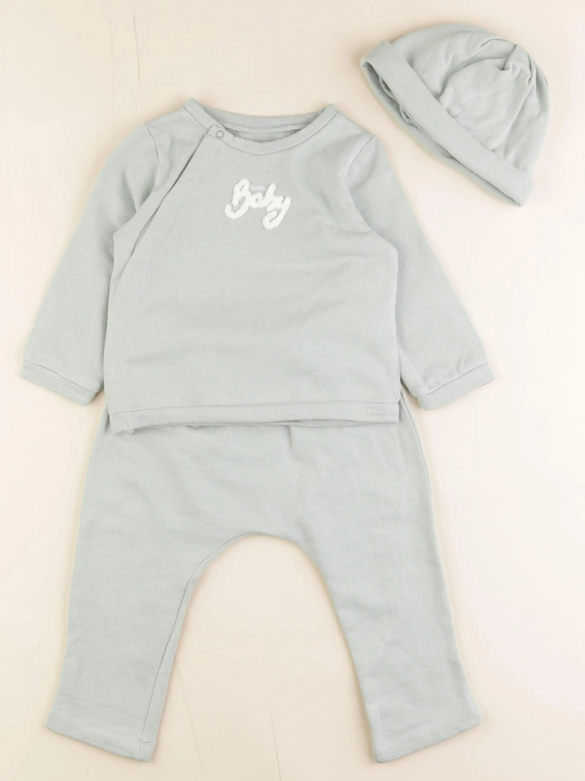 Vertbaudet - ensemble vert - 12 mois