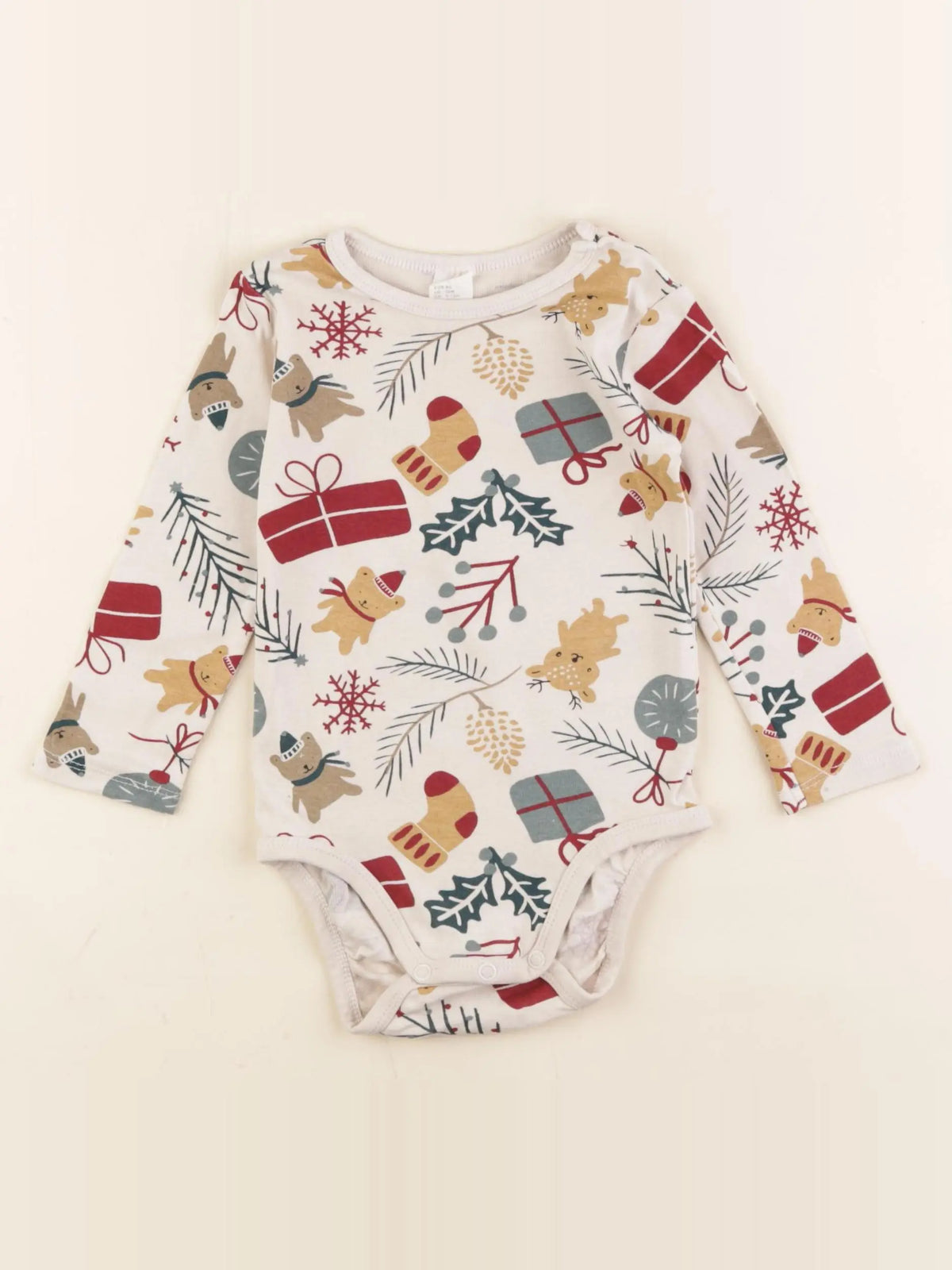H&M - body multicolore - 9/12 mois