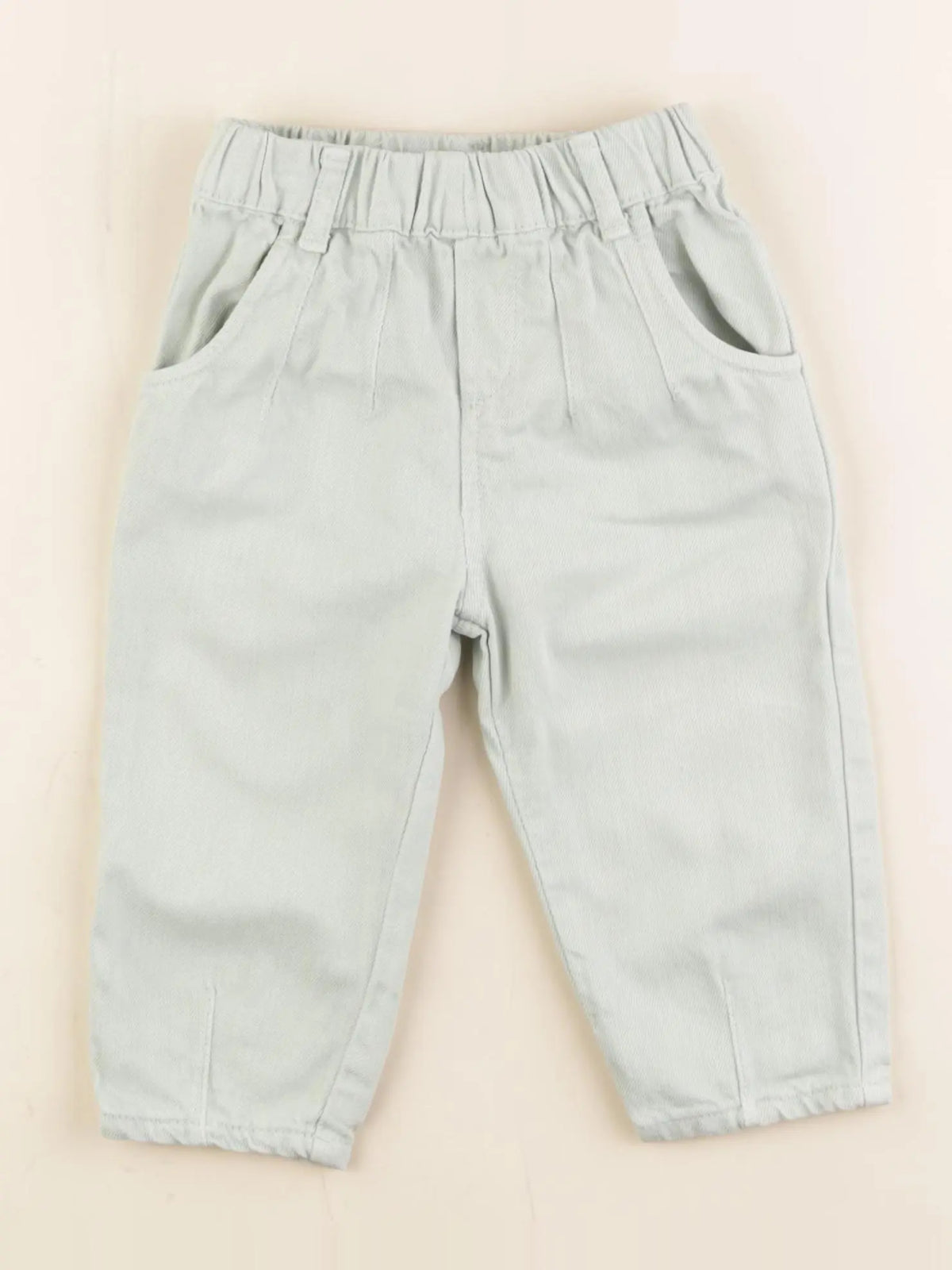 Boutchou - jean vert - 12 mois