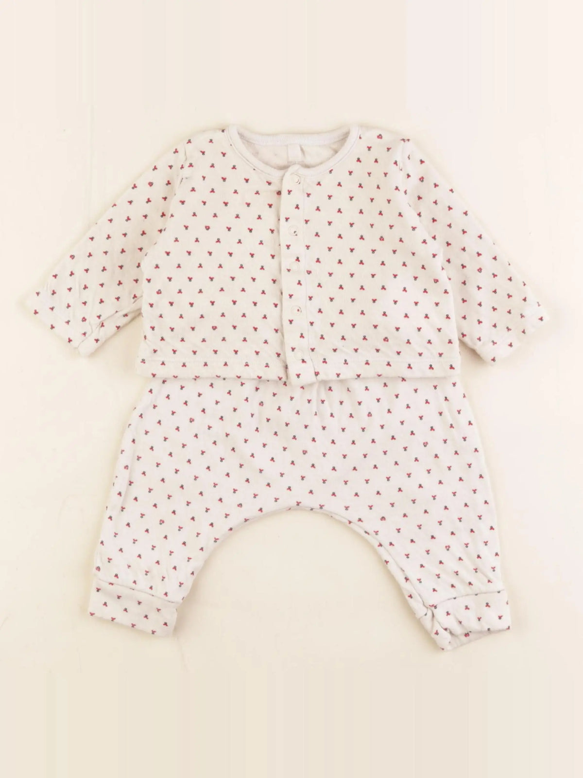 Petit Bateau - ensemble multicolore - 6 mois