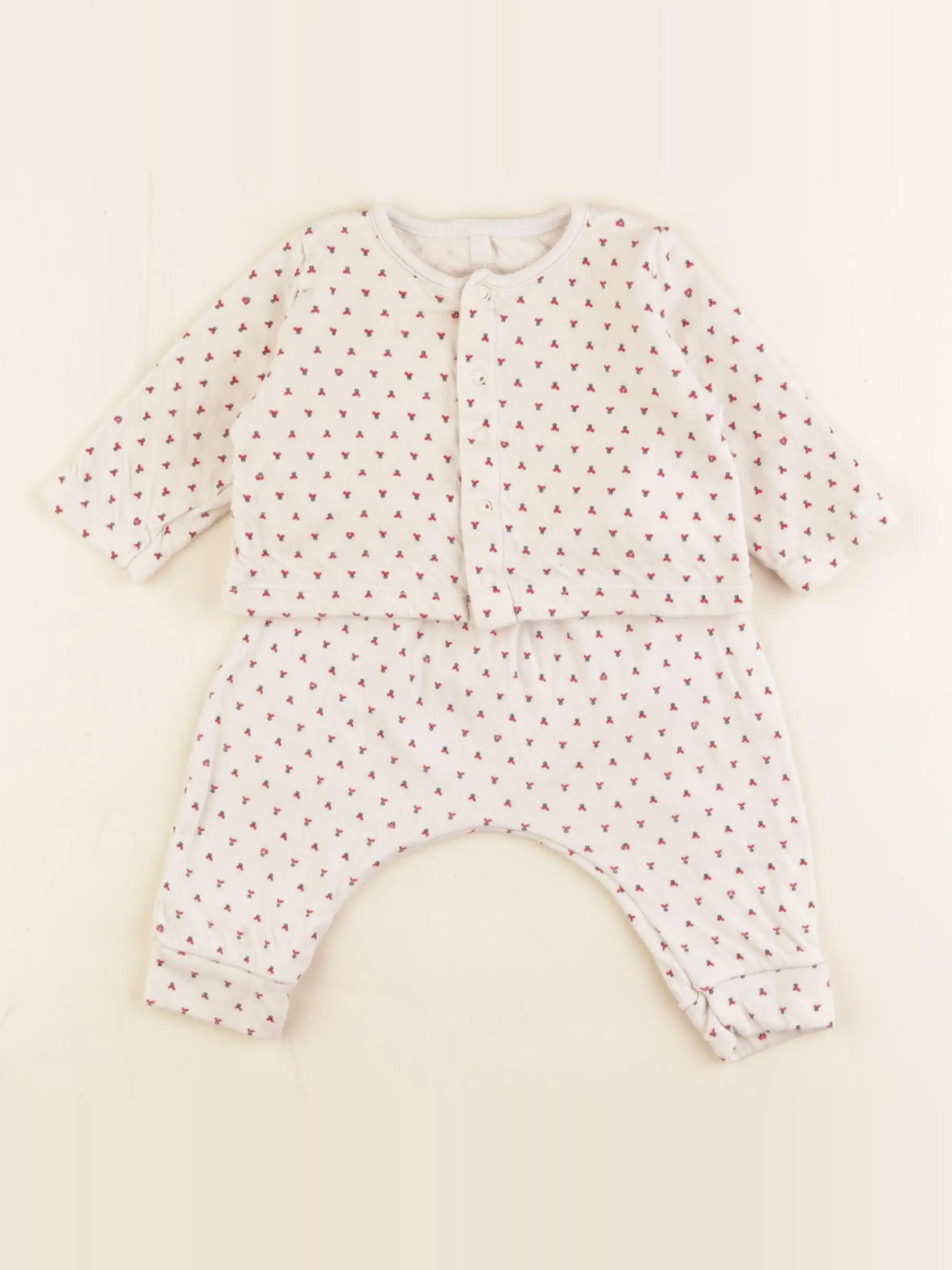 Petit Bateau - ensemble multicolore - 6 mois