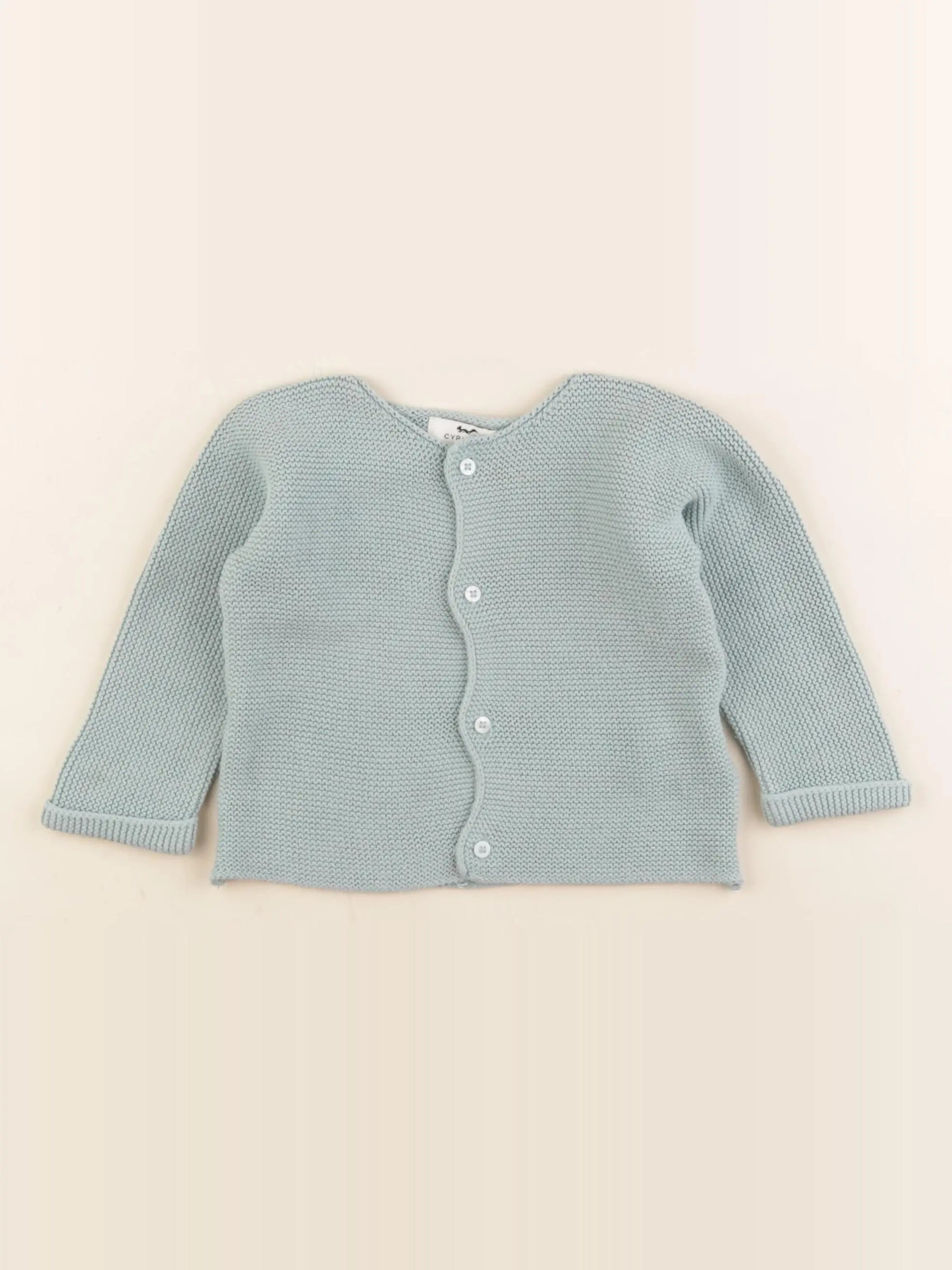 Cyrillus - gilet vert - 12 mois