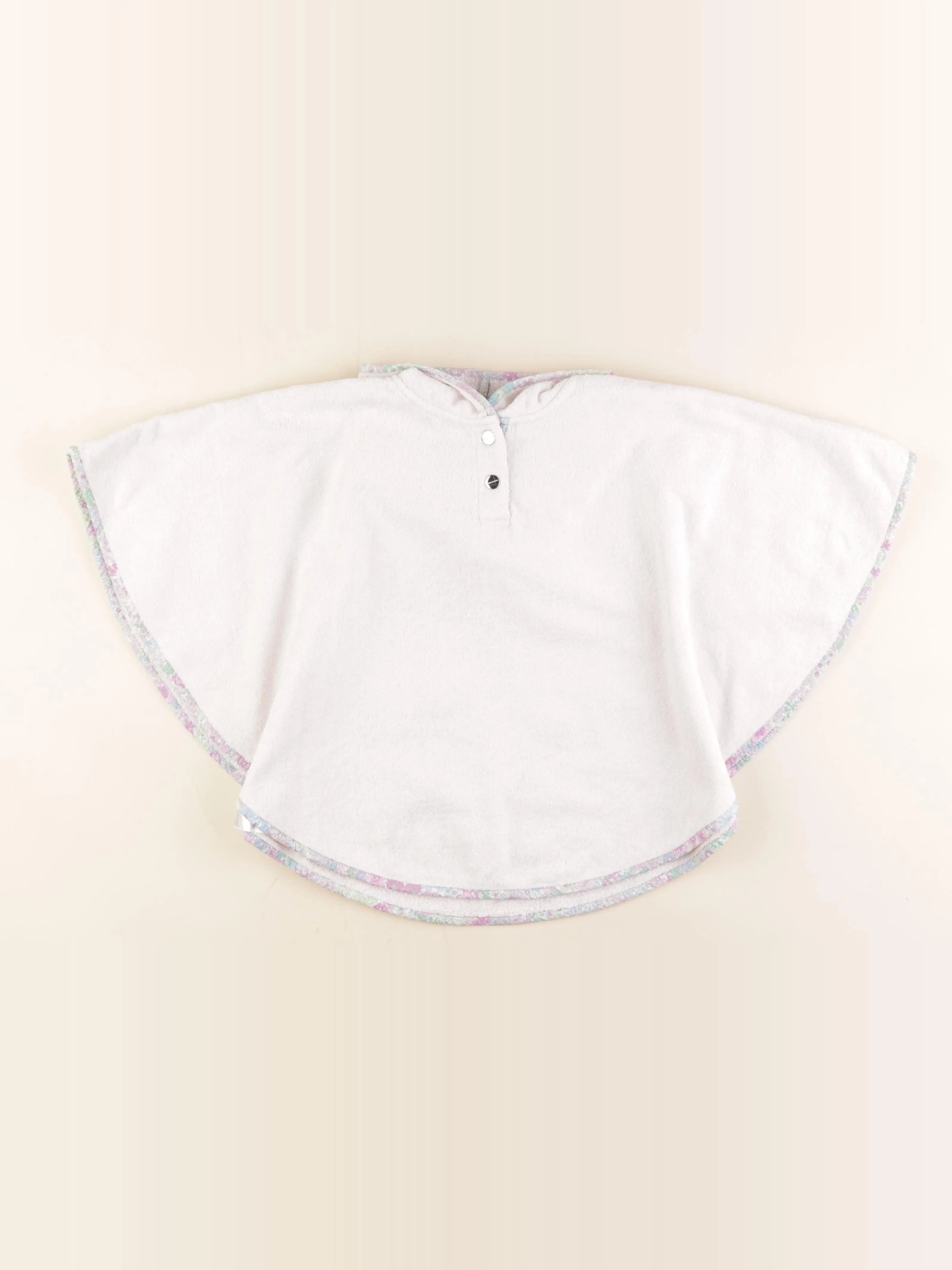 Jacadi - cape de bain blanc - 3/18 mois