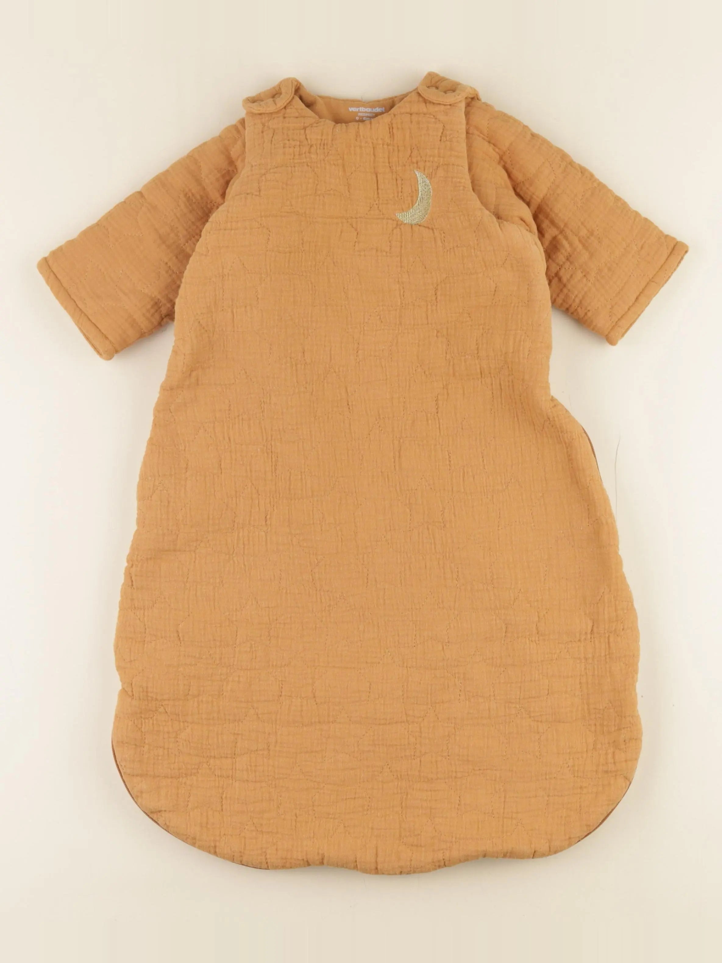 Vertbaudet - gigoteuse orange - 0/6 mois