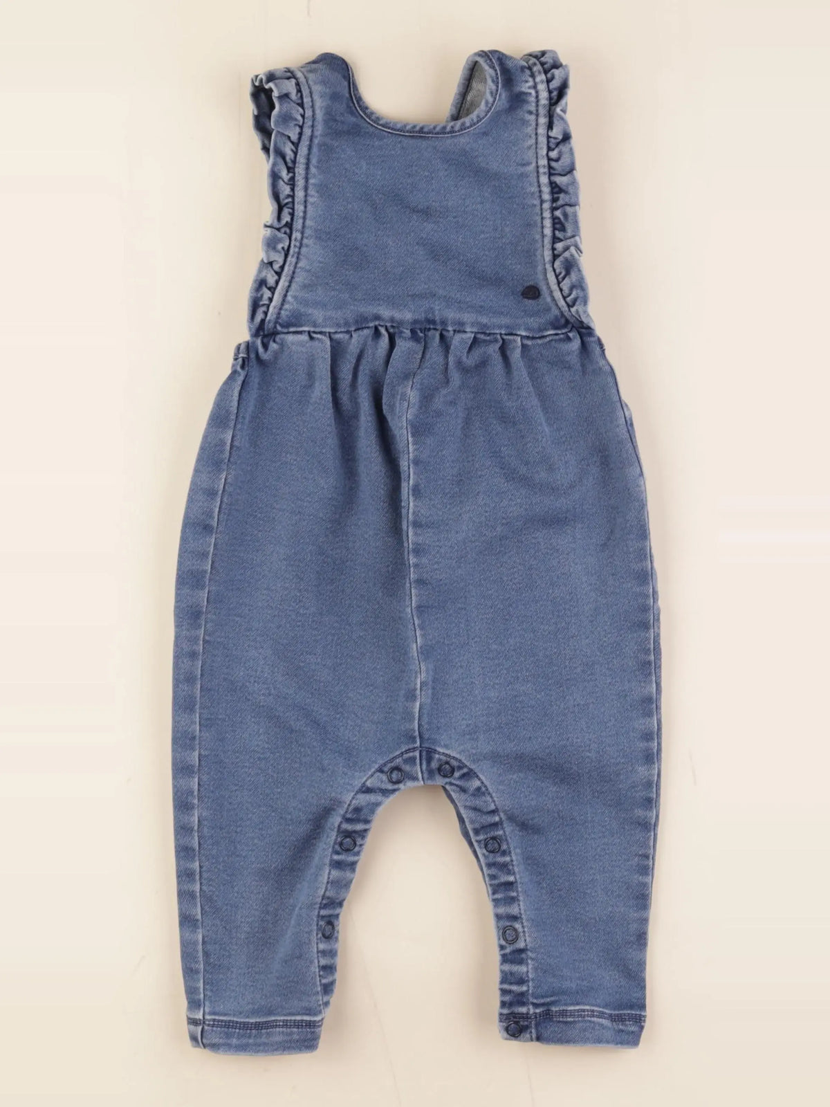 Petit Bateau - combinaison bleu - 12 mois