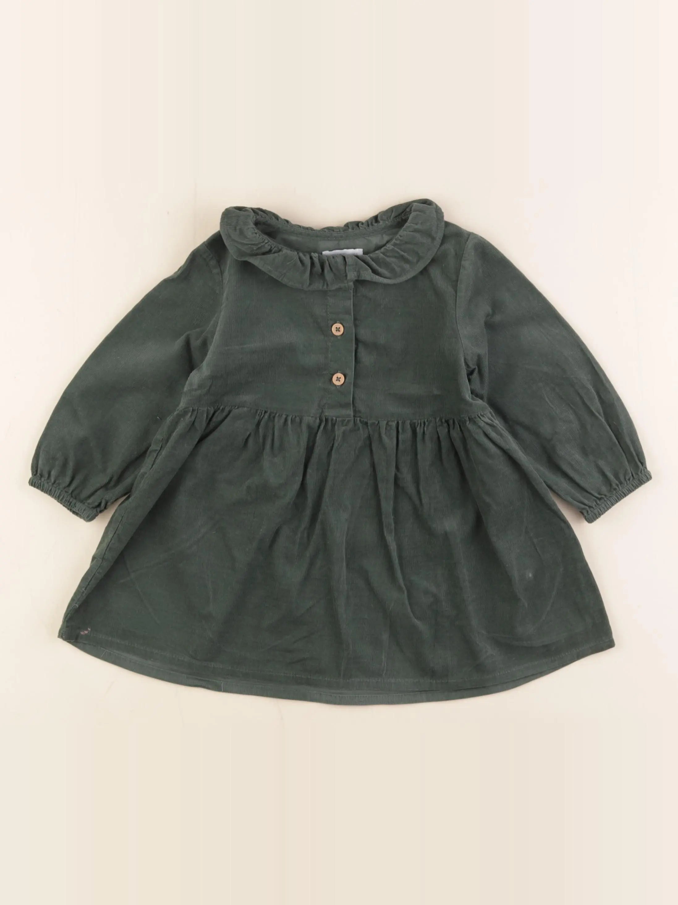 Vertbaudet - robe vert - 12 ans