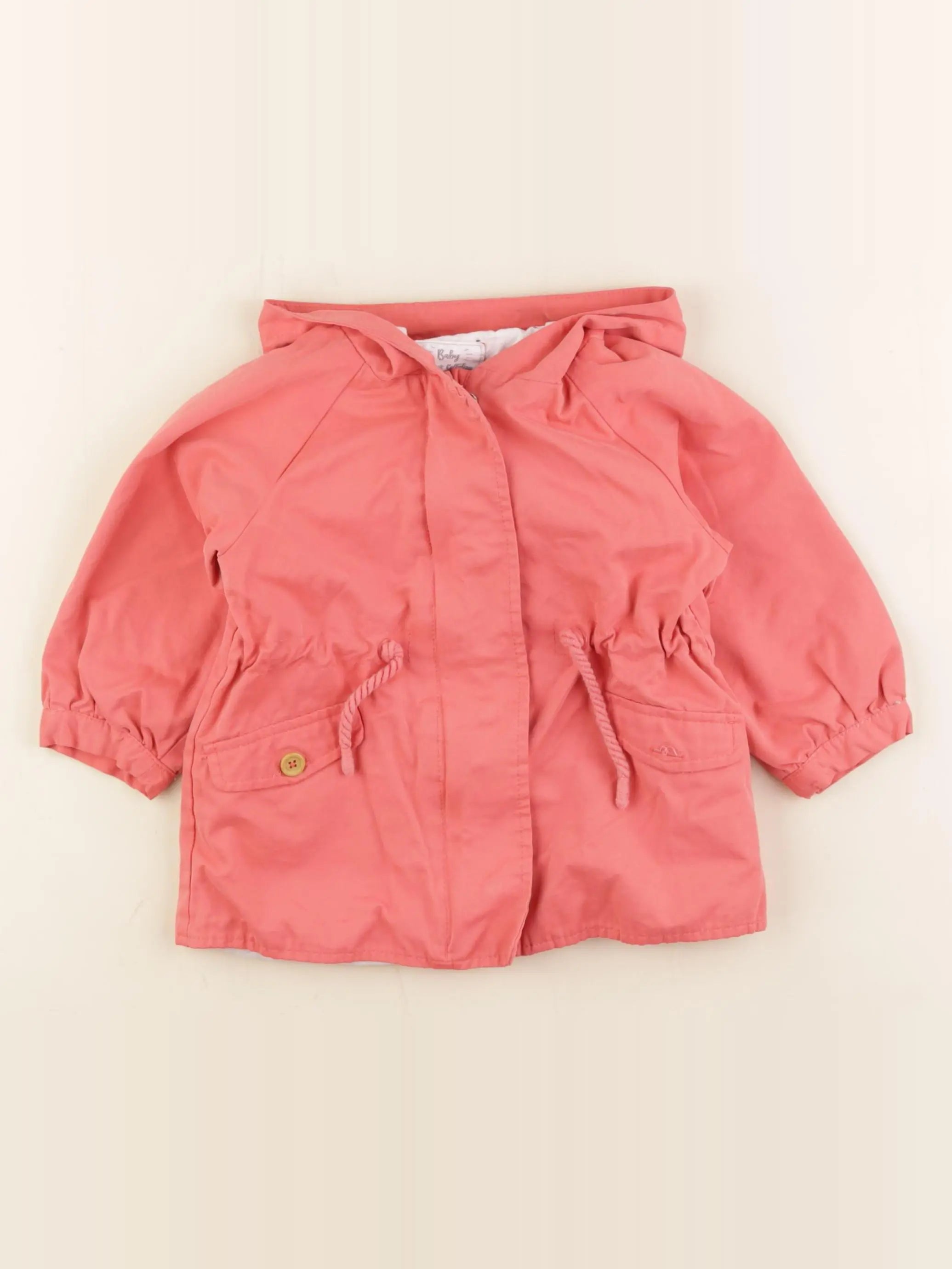 Vertbaudet - imperméable rose - 2 ans