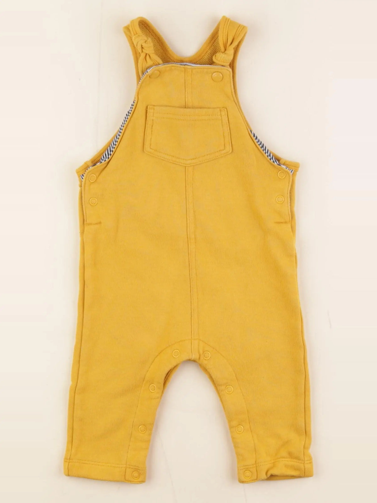Petit Bateau - salopette jaune - 6 mois