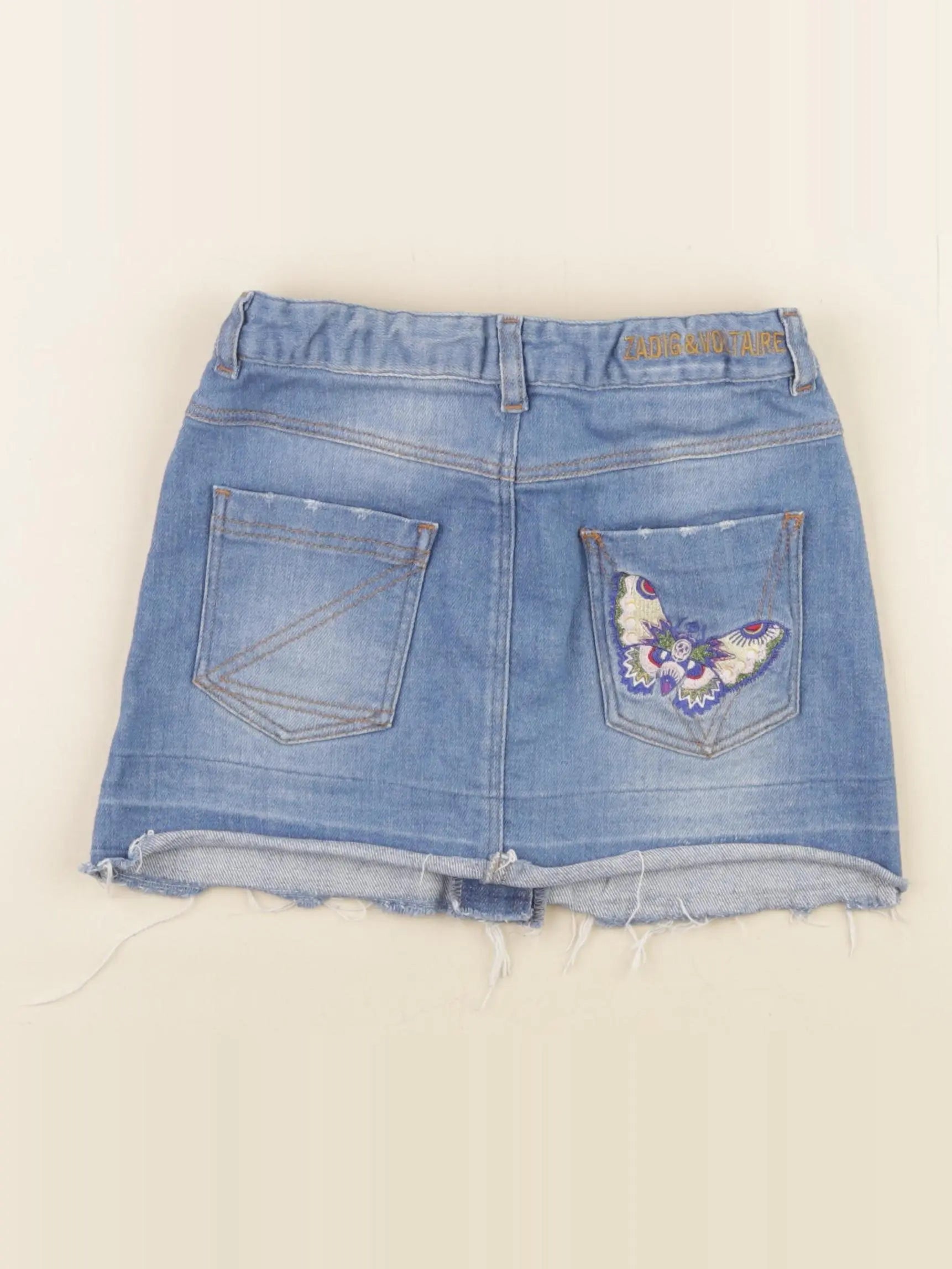 Zadig & Voltaire - jupe bleu - 8 ans